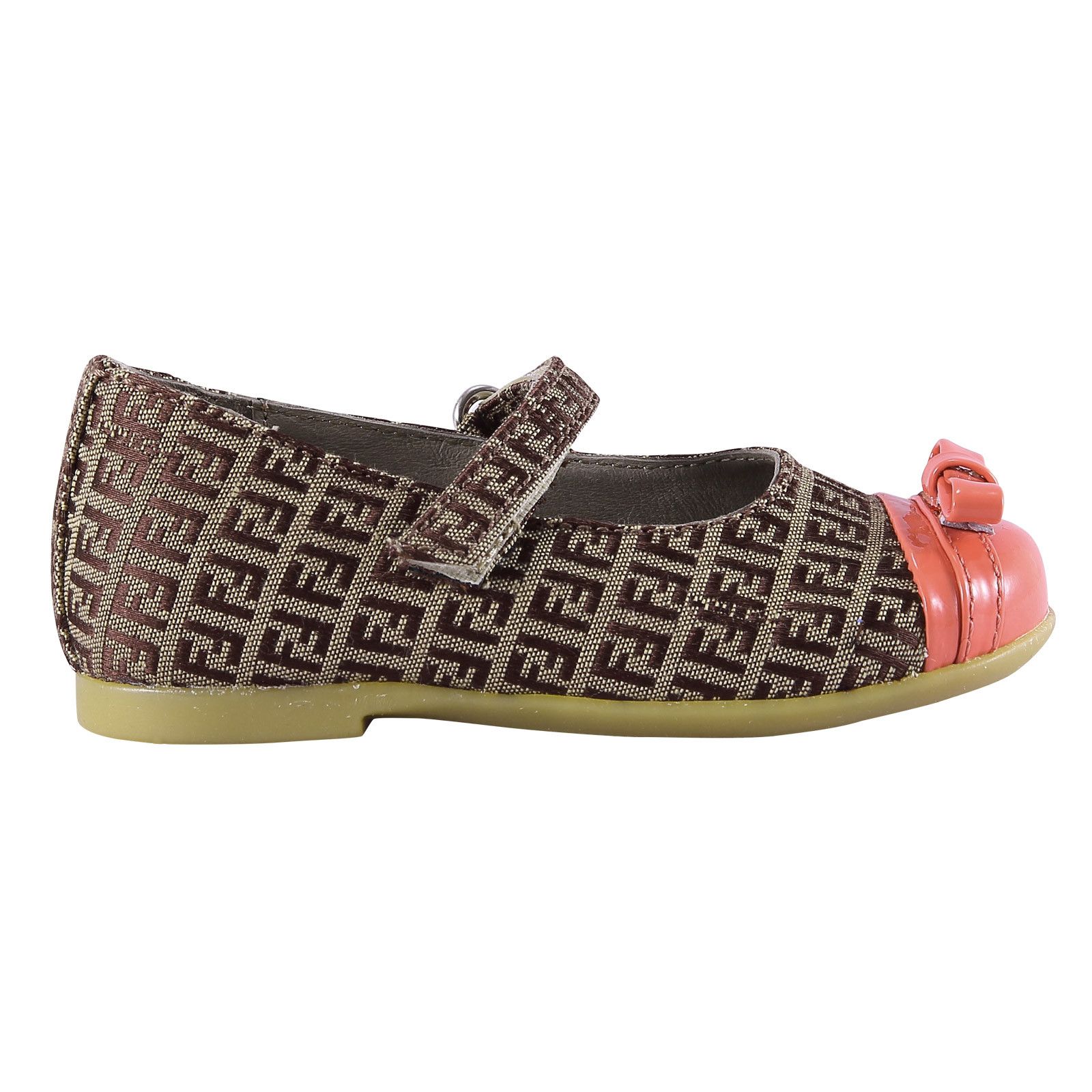 Girls Brown&Pink Shoes - CÉMAROSE | Children's Fashion Store - 2