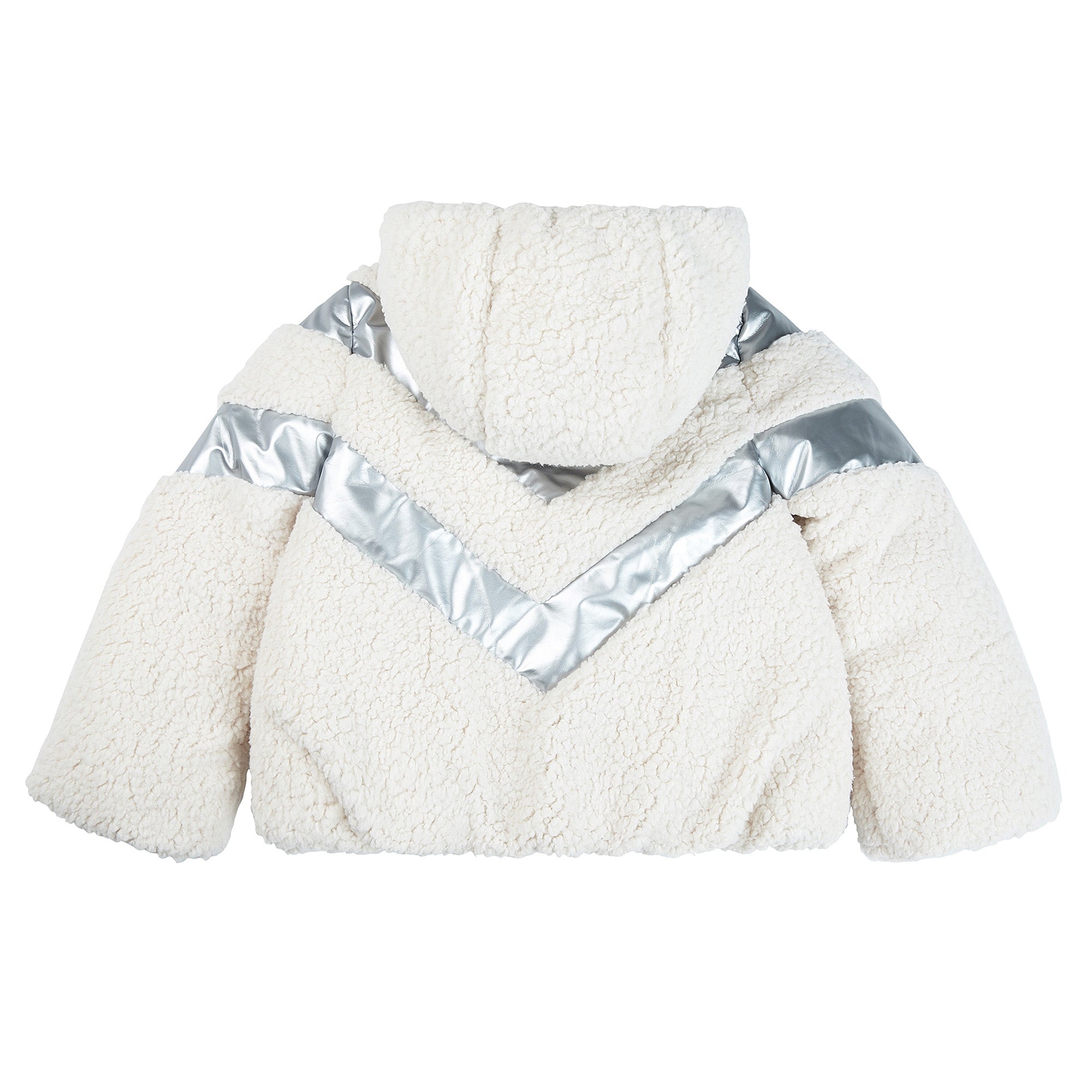Girls White "CABOURG" Padded Down Coat