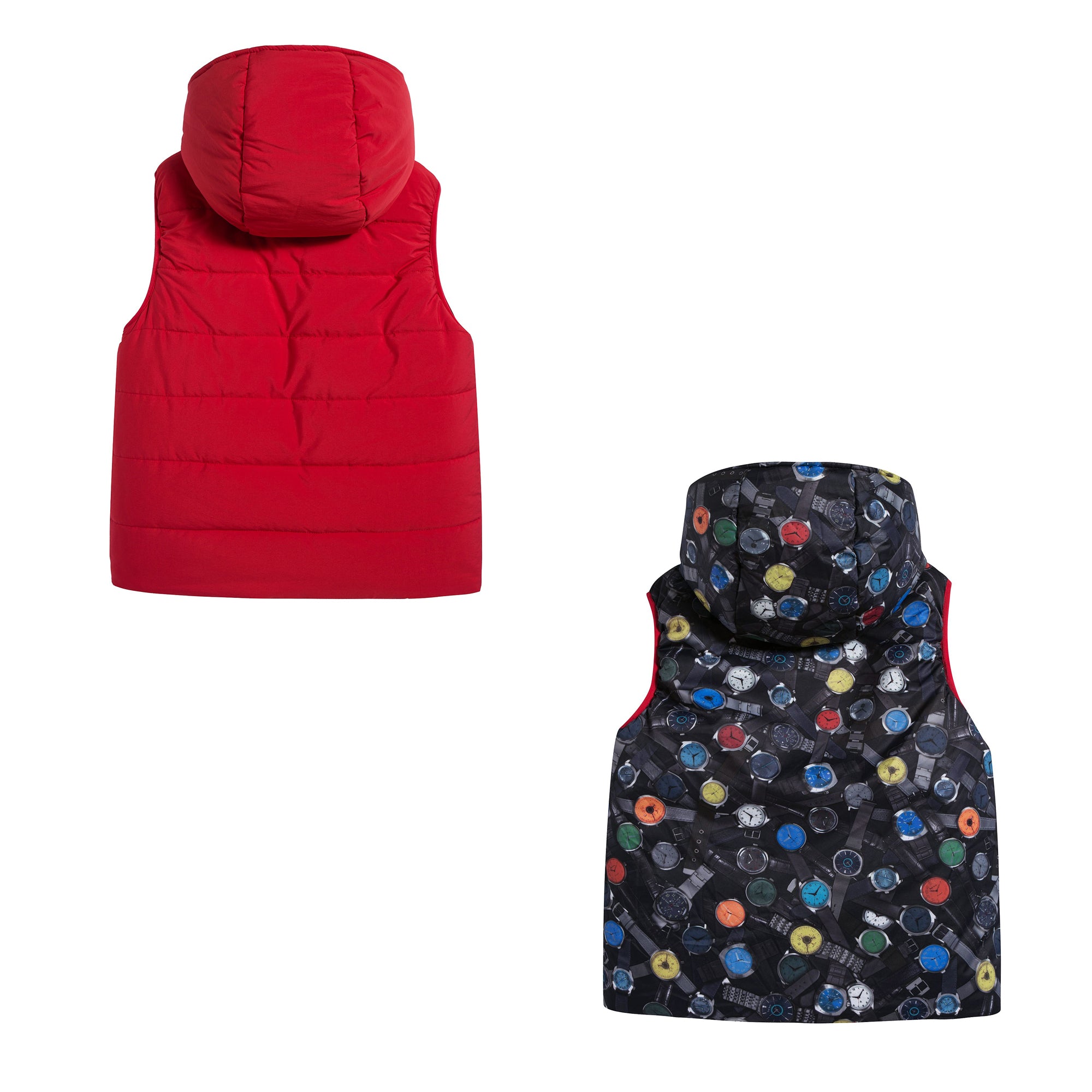 Boys & Girls Red Down Vest