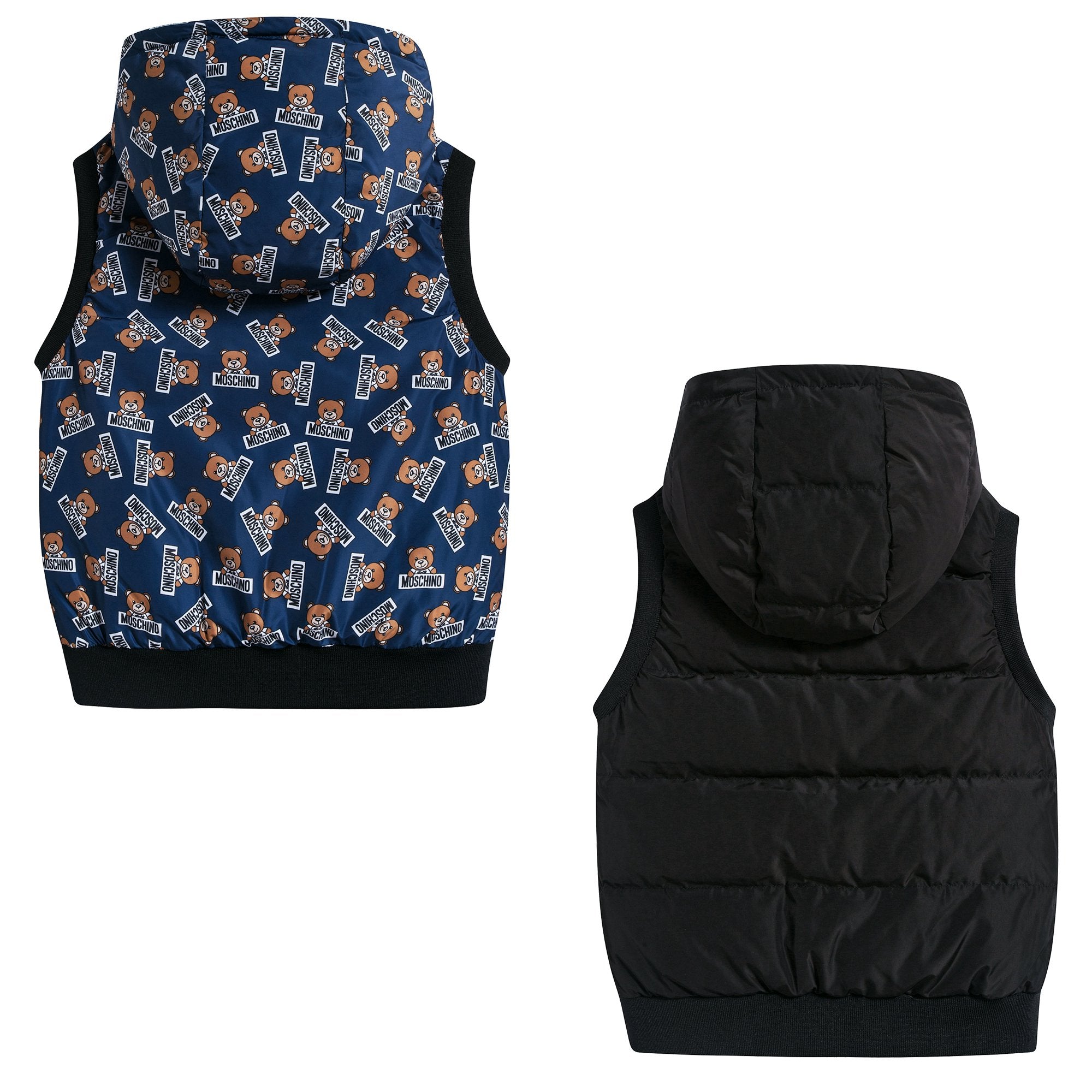 Boys & Girls Dark Blue Reversibie Vest