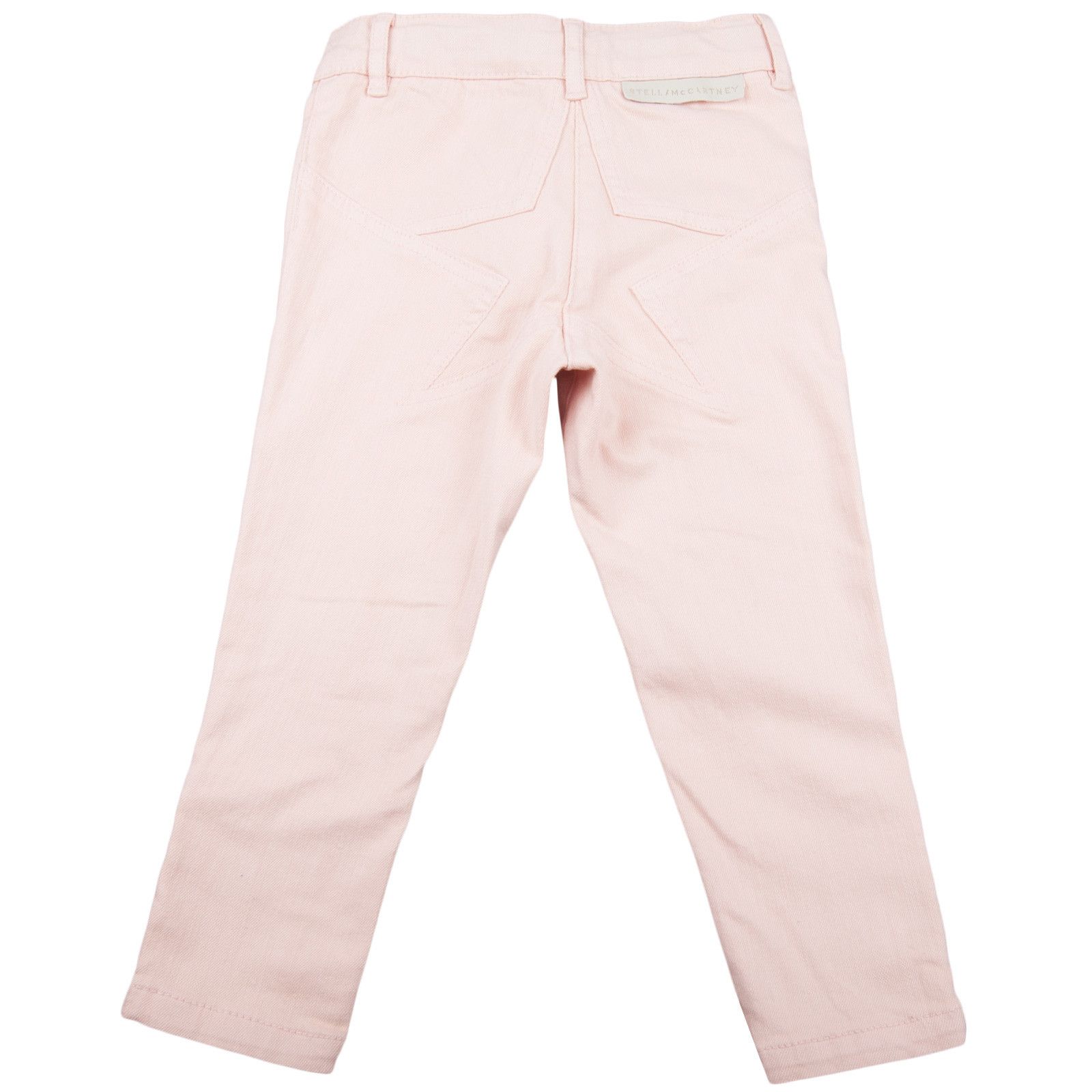 Twinkle Girls Peachy Pink Skinny Jeans With Star Trims - CÉMAROSE | Children's Fashion Store - 2