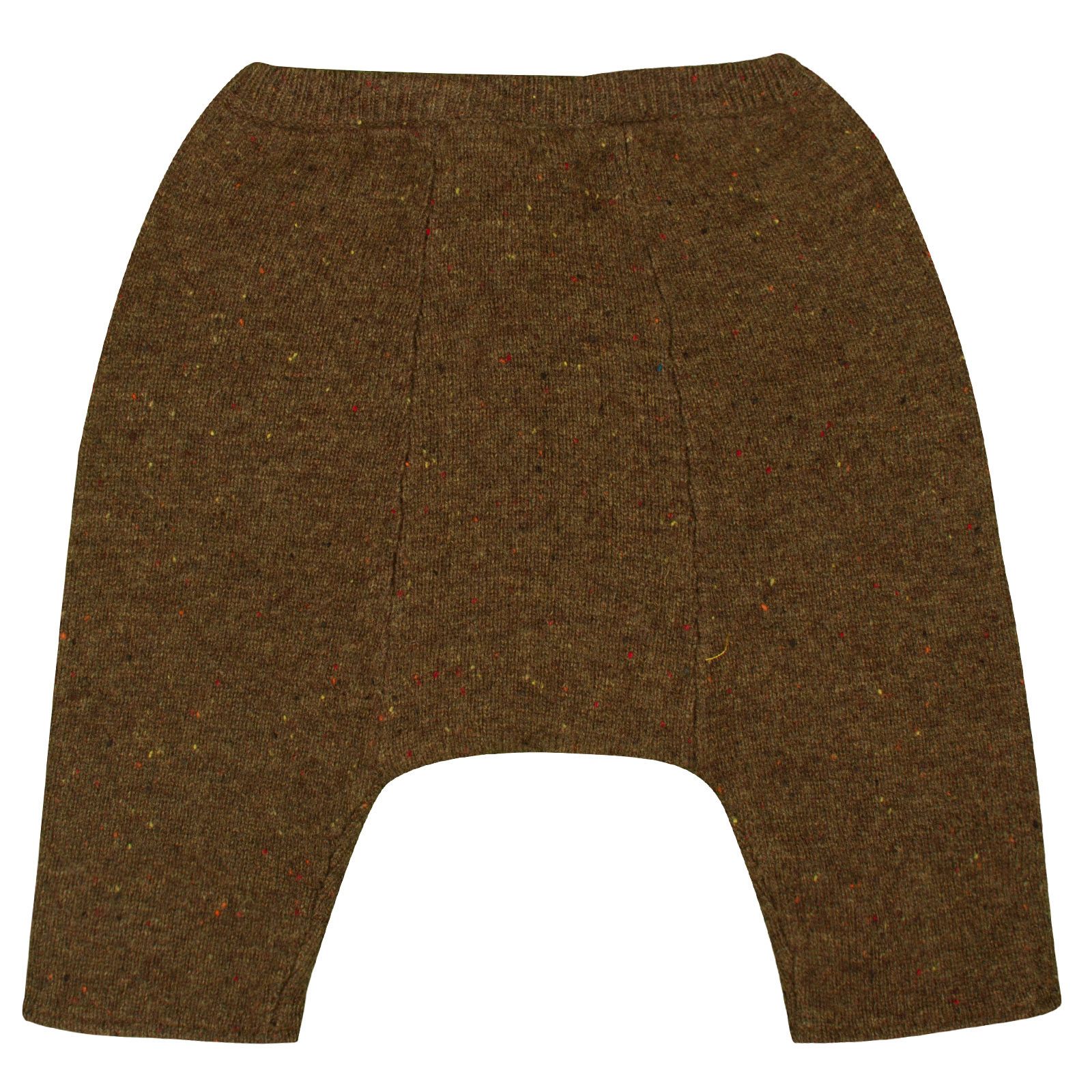 Baby Brown Wool Knitted Bow Trims Trousers - CÉMAROSE | Children's Fashion Store - 2
