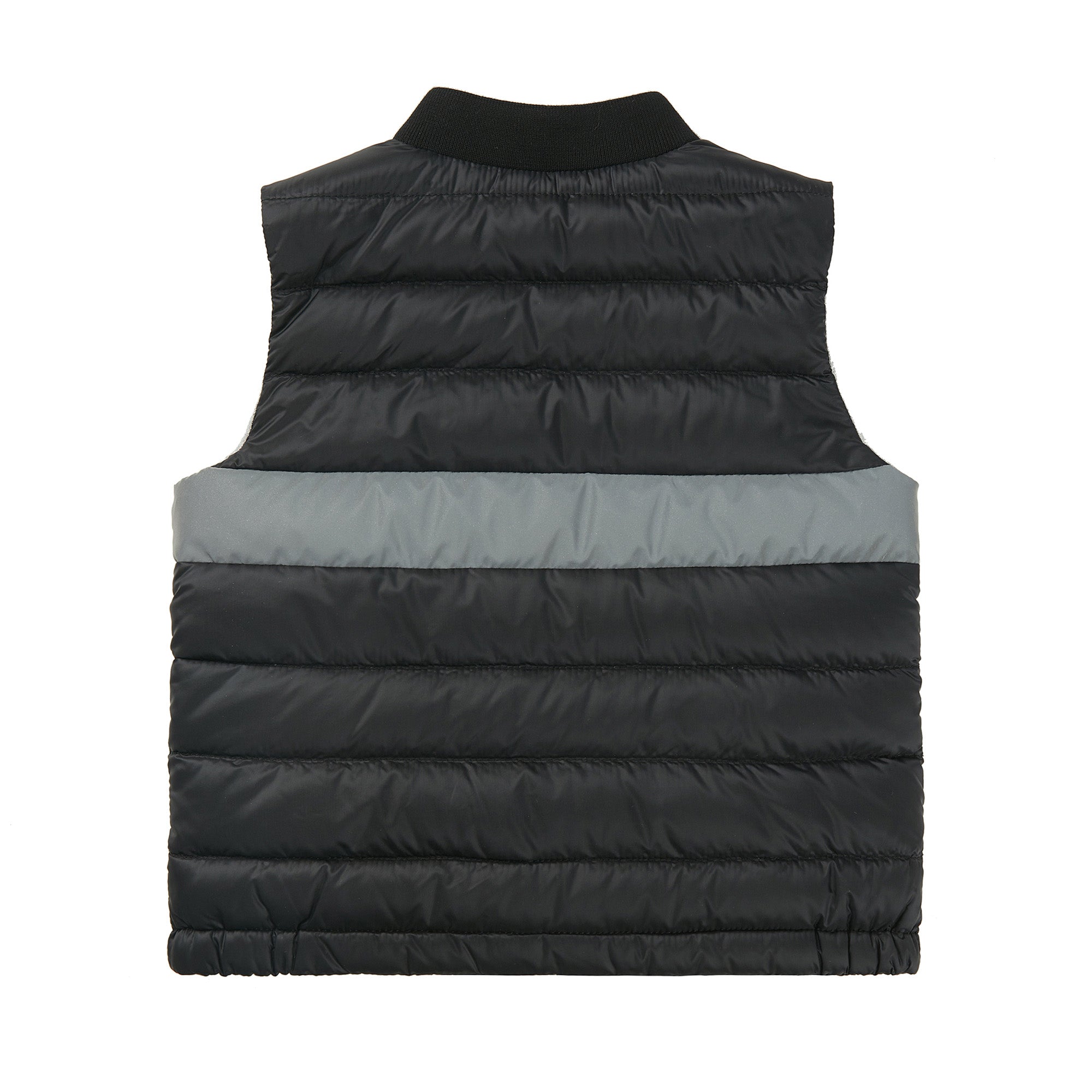 Baby Boys Black "LAUCH" Padded Down Gilet