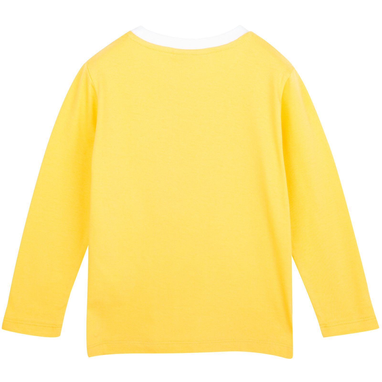 Boys Yellow Printed Monster Cotton T-Shirt - CÉMAROSE | Children's Fashion Store - 2