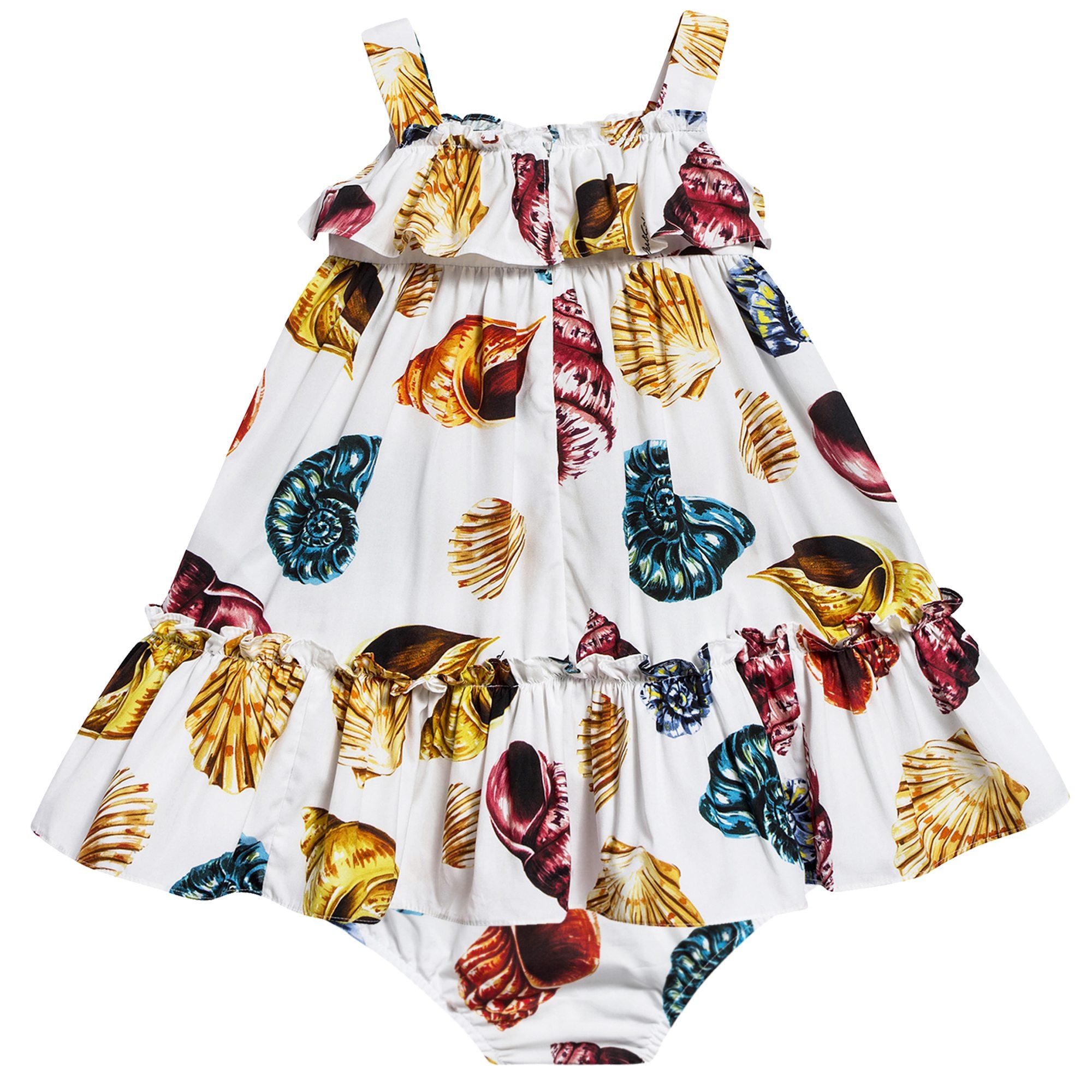Baby Girls Conch Printed Dress