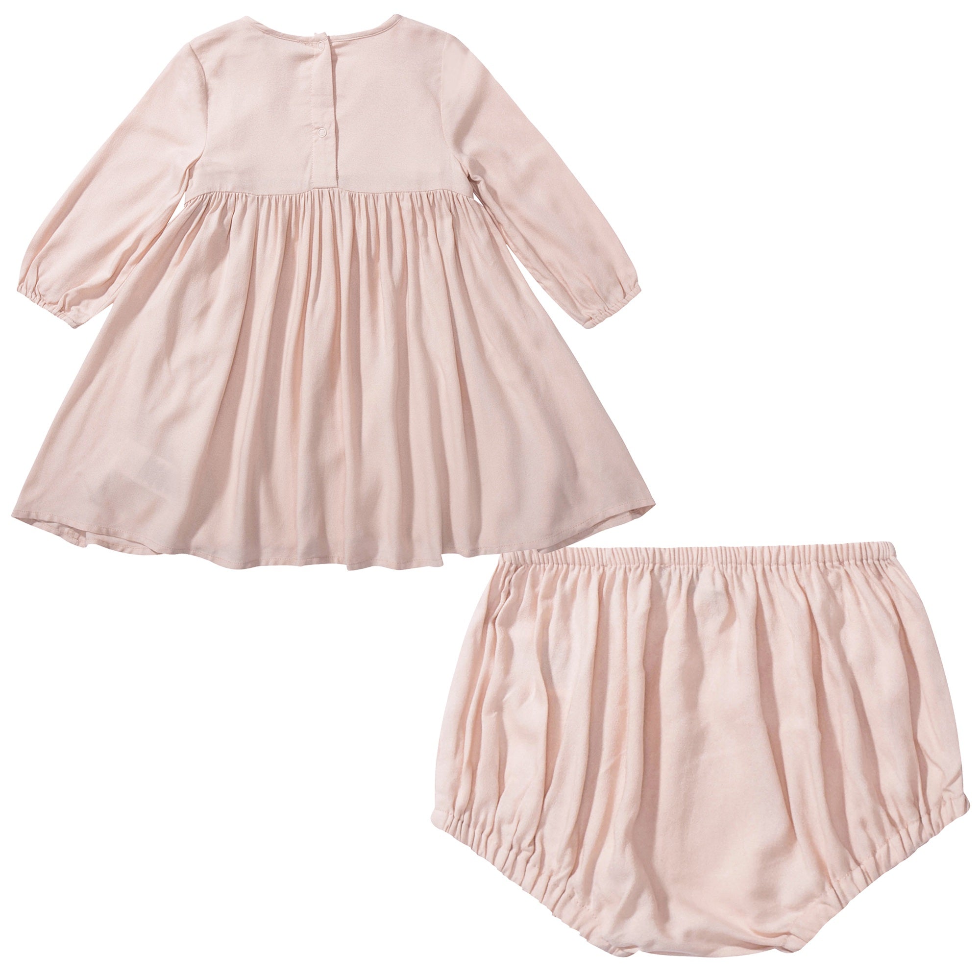 Baby Girls Pearl Pink Dresse