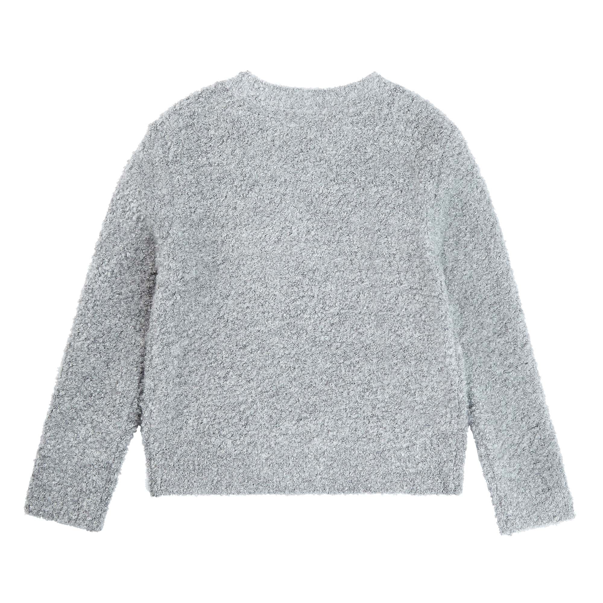 Girls Grey Eye Top