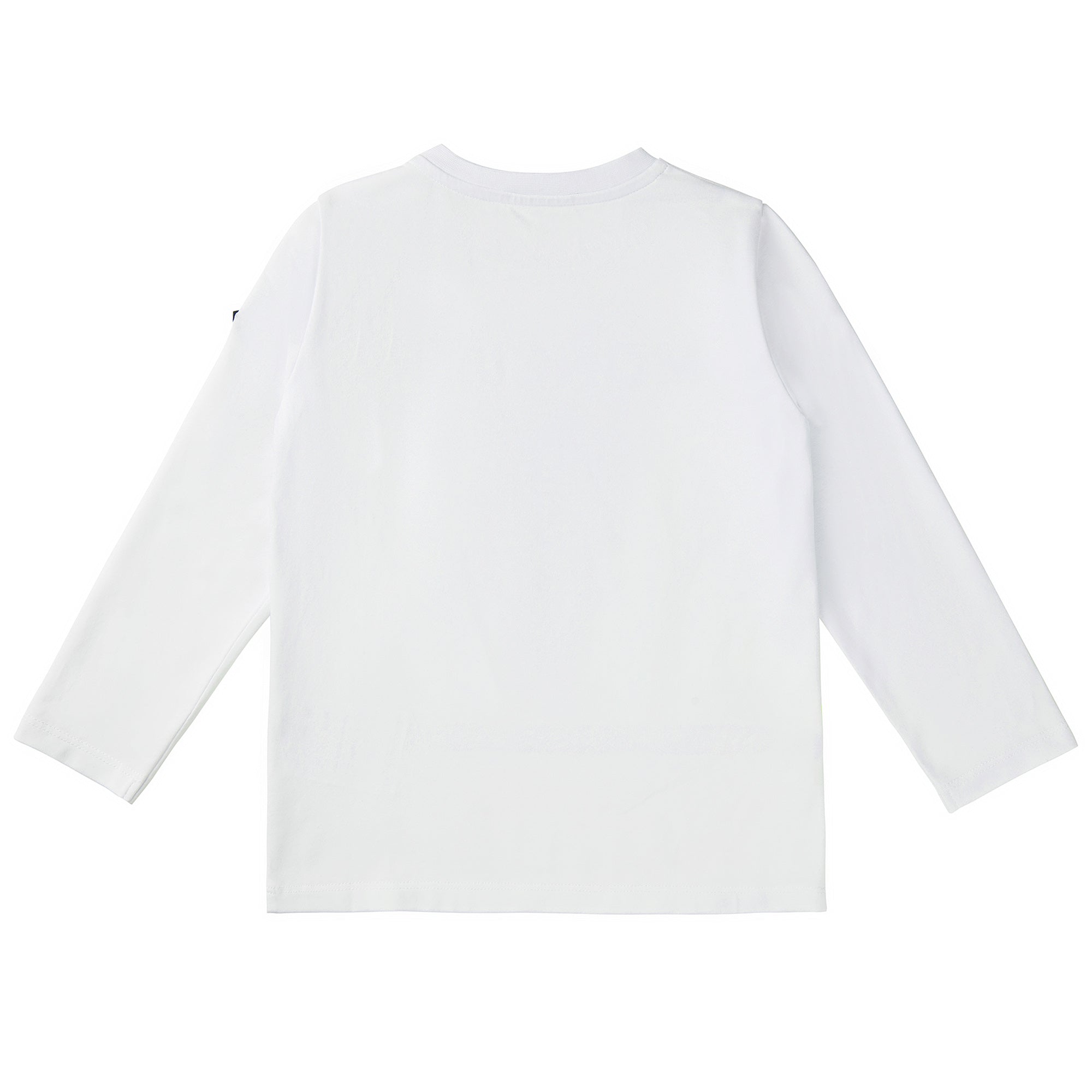 Baby Boys White Logo Cotton Top