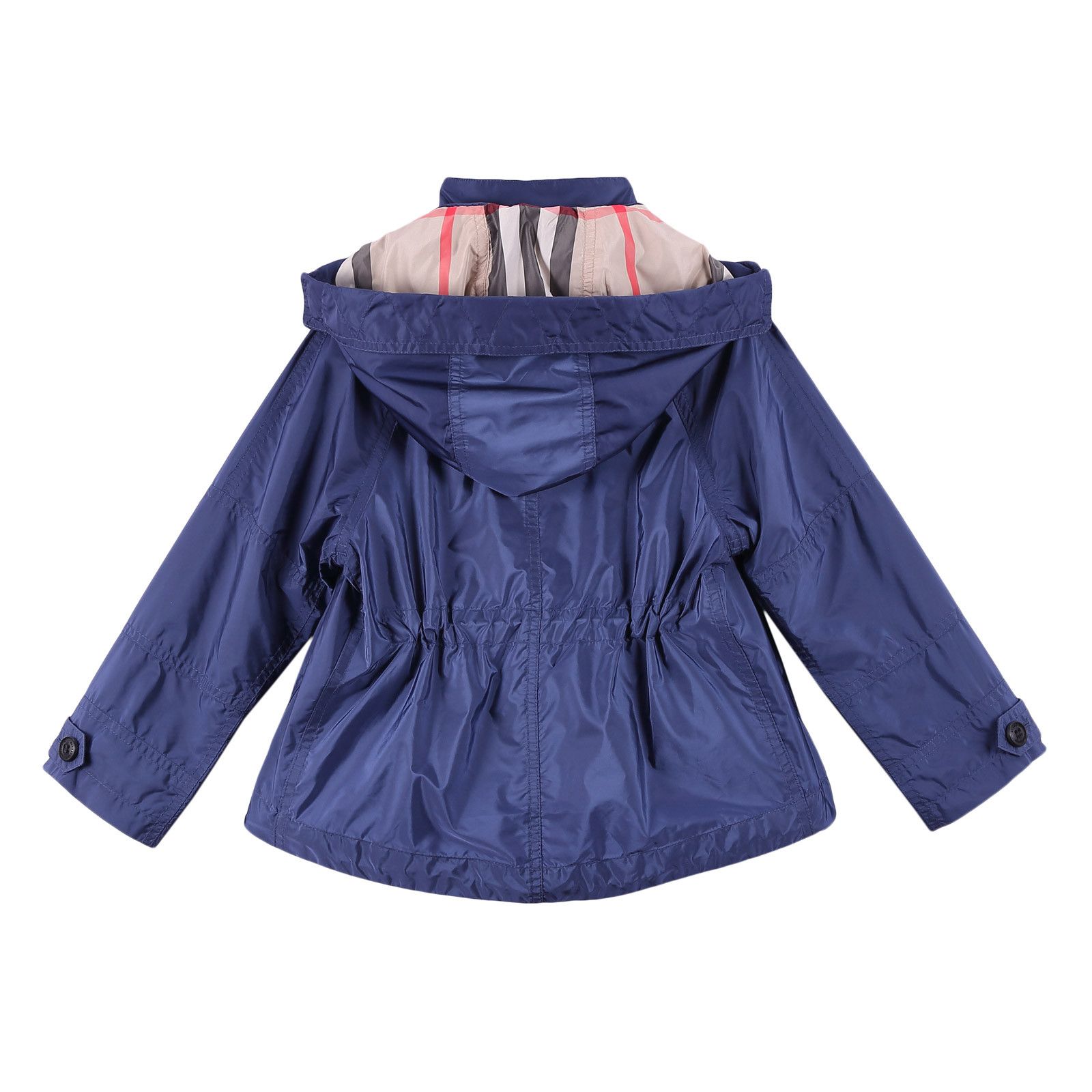 Boys Purple Hooded Cotton Jacket - CÉMAROSE | Children's Fashion Store - 2