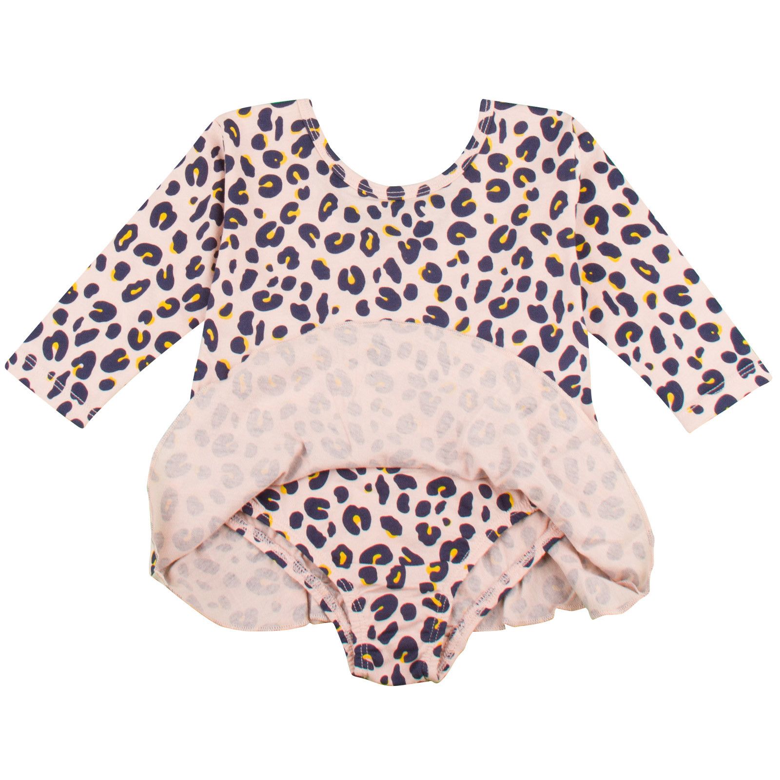 Suzy Girls Pink Leopard Printed Dress - CÉMAROSE | Children's Fashion Store - 2