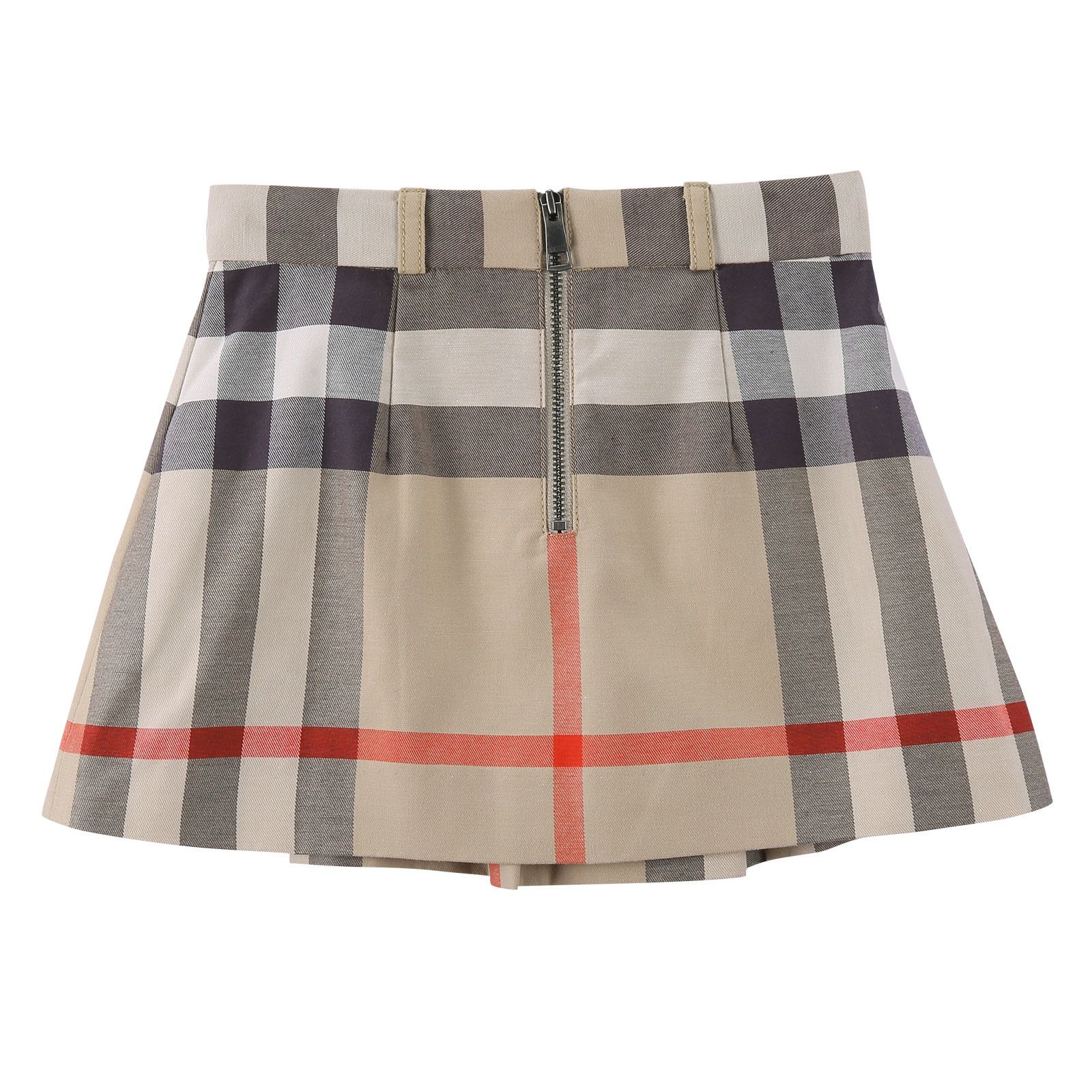 Girls Multicolor Classic Check Pleated Skirt - CÉMAROSE | Children's Fashion Store - 2
