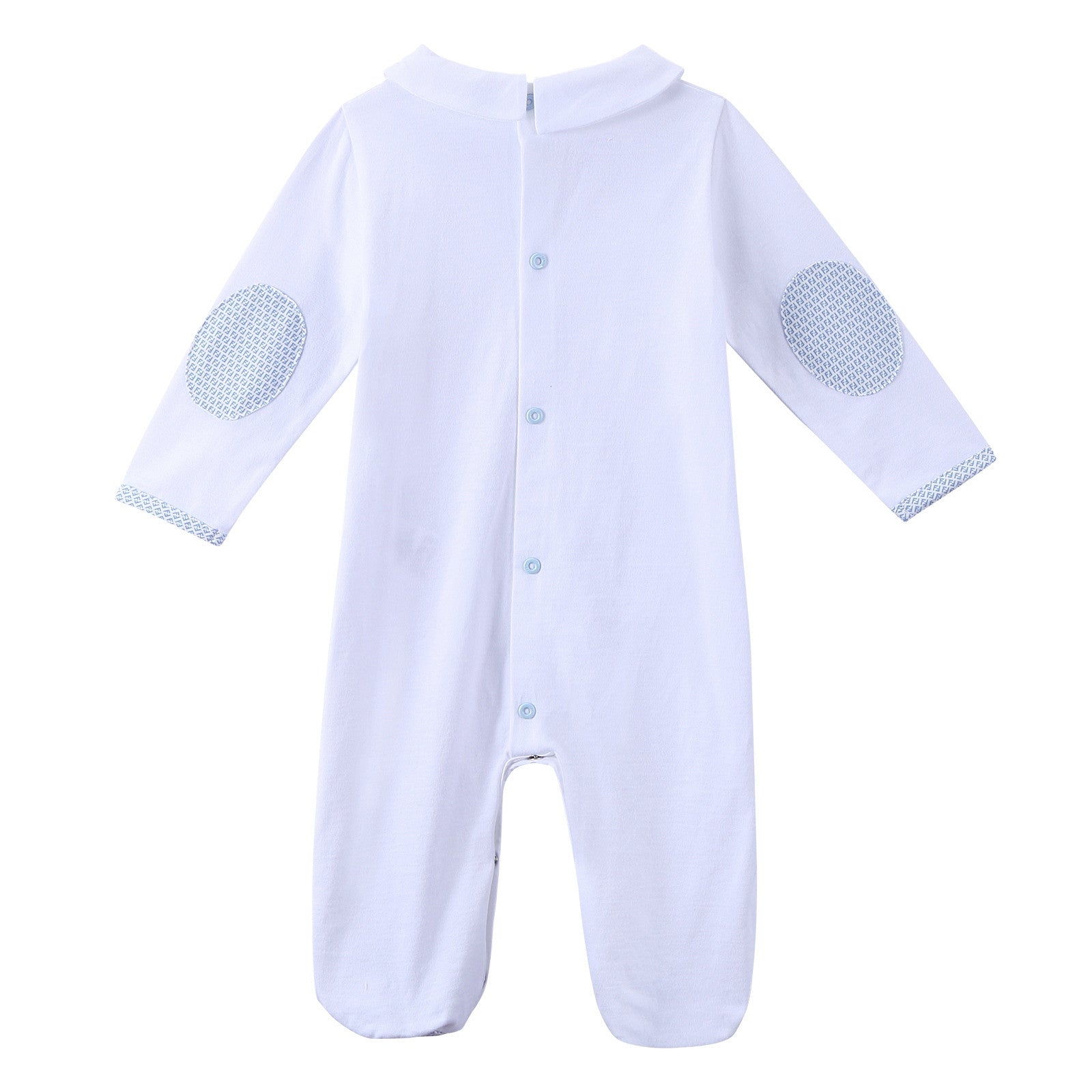 Baby Boys White Cotton  Pyjama&Kit - CÉMAROSE | Children's Fashion Store - 4