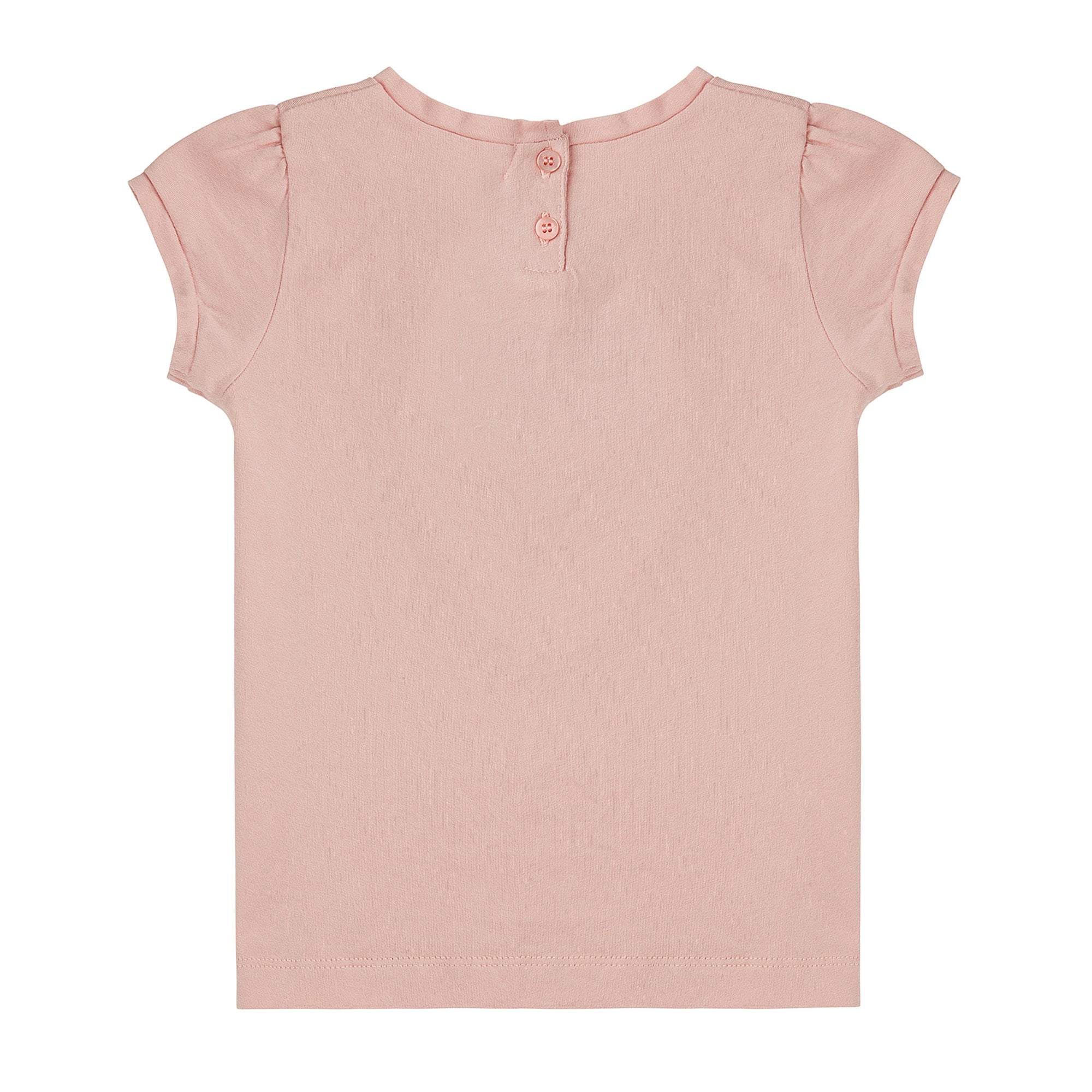 女小童粉色短袖