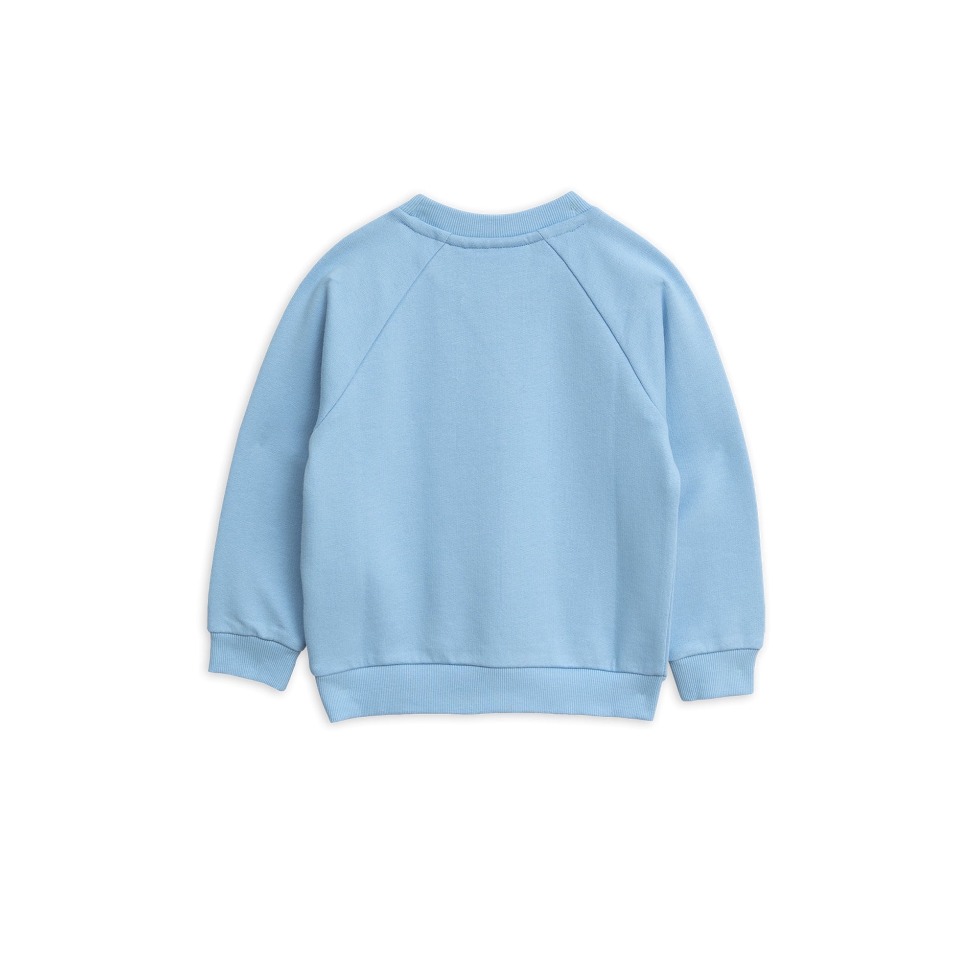 Girls Light Blue Banana Cotton Sweatshirt