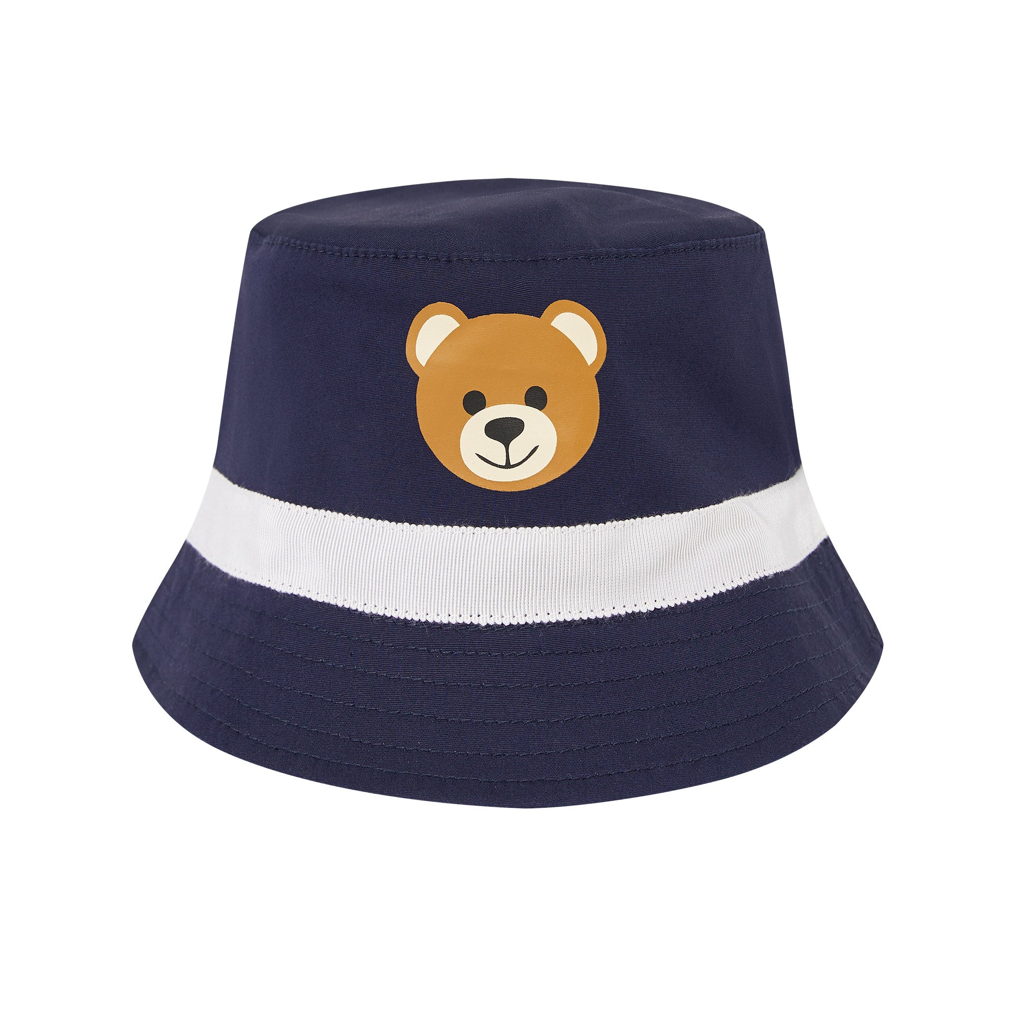 Baby Boys & Girls Navy Print Sun Hat