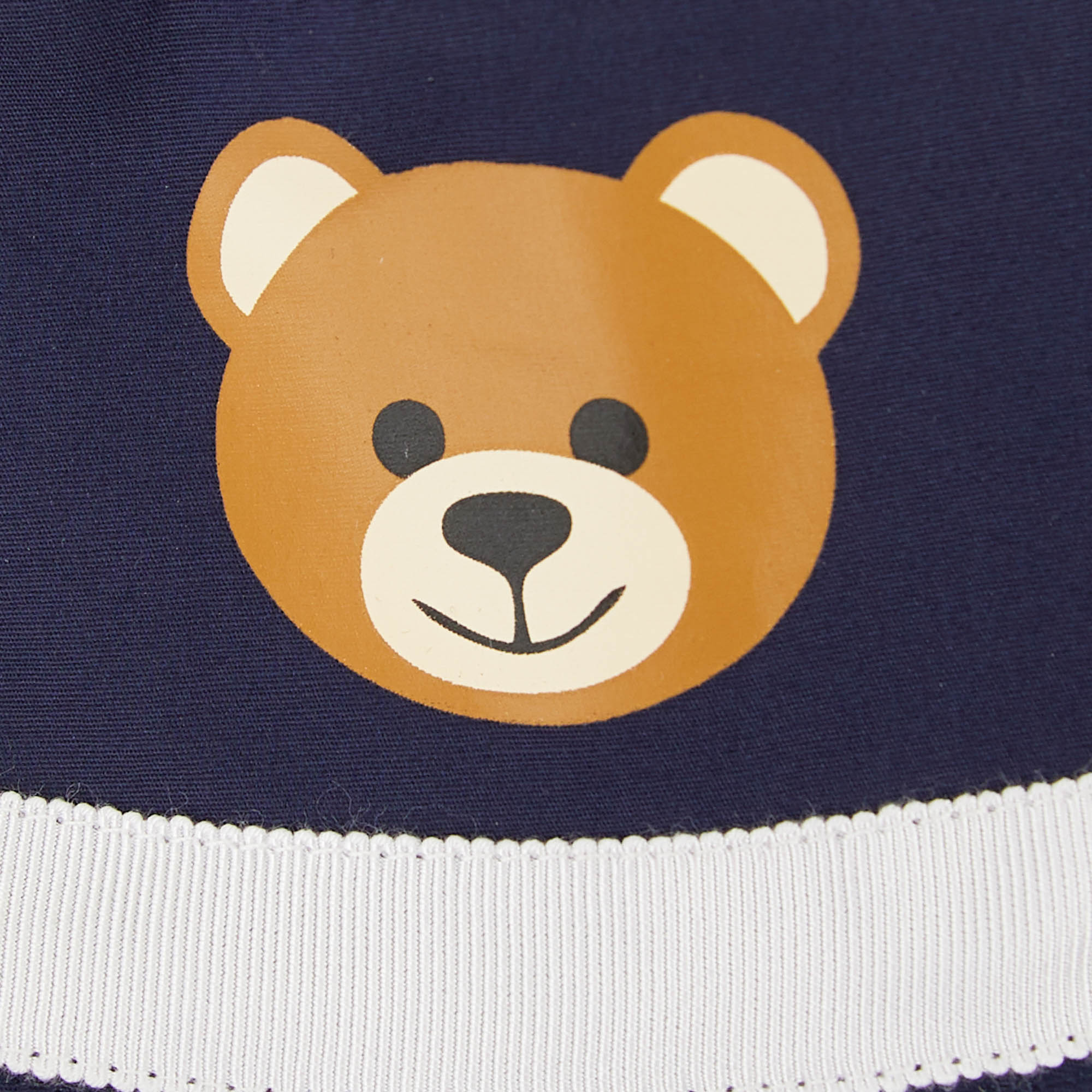 Baby Boys & Girls Navy Print Sun Hat