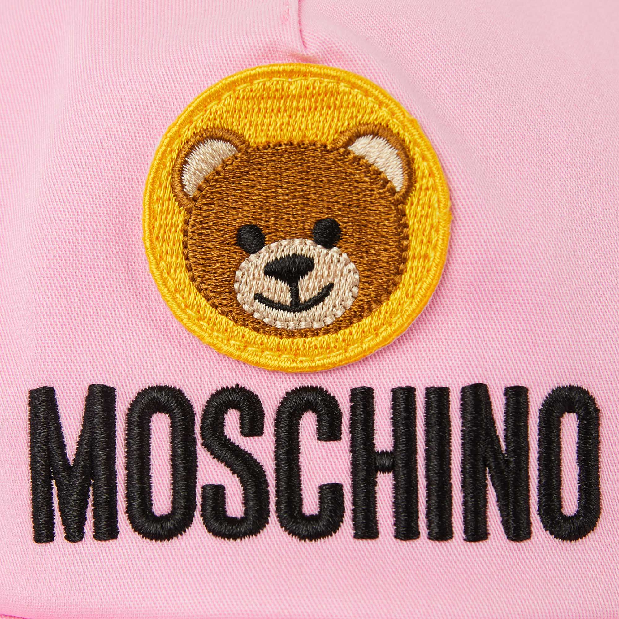 Boys & Girls Pink Logo Cap