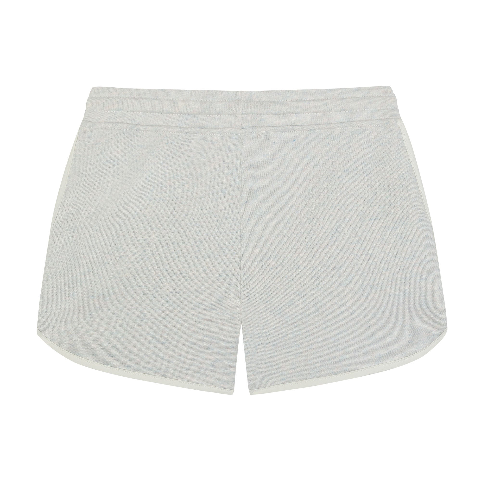 Girls Grey Cotton Shorts