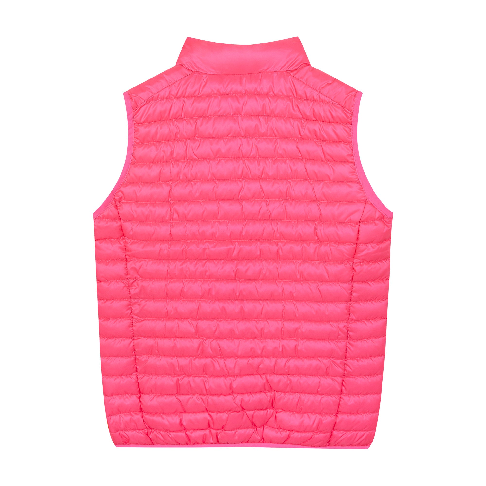 Boys & Girls Fluo Pink Padded Gilet