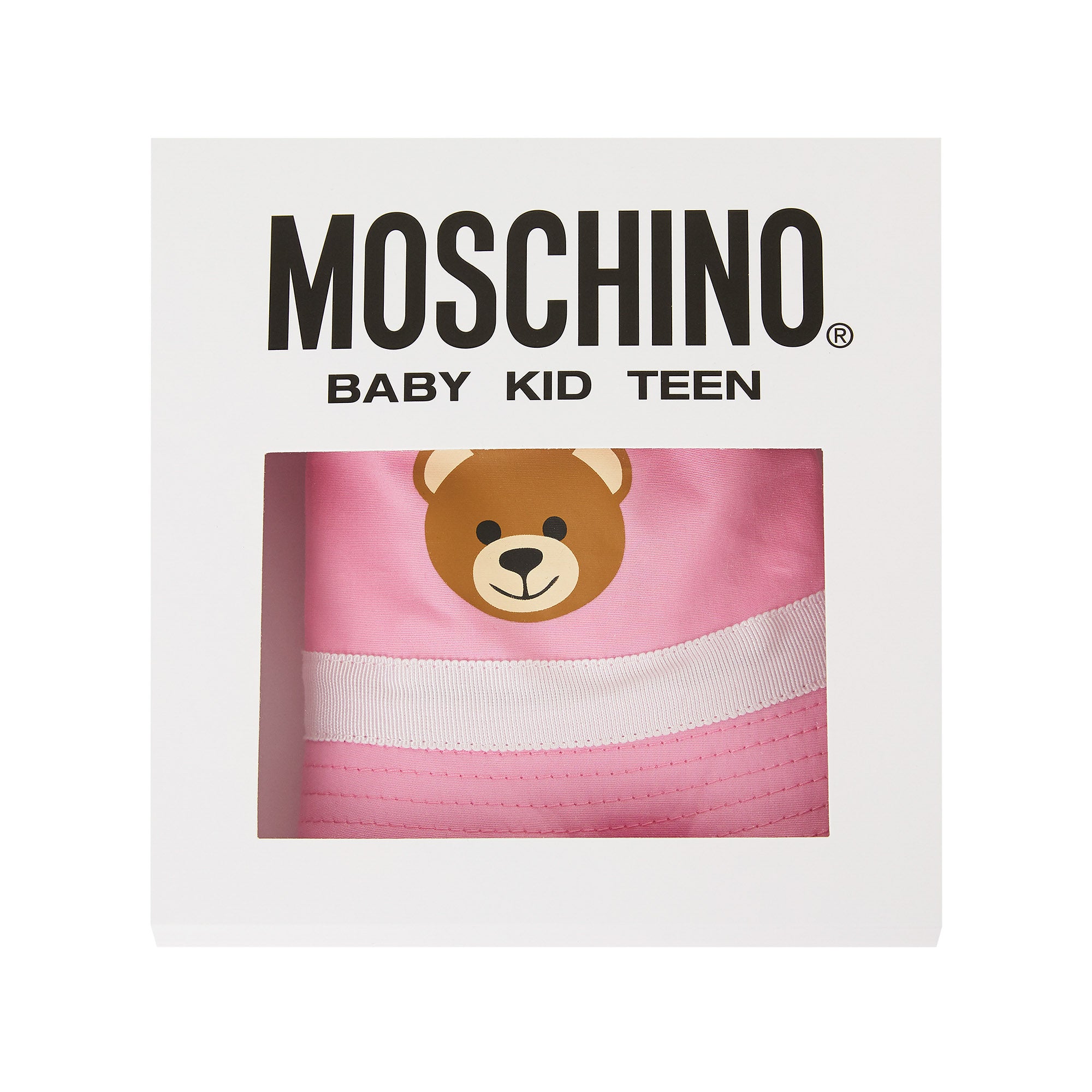 Baby Boys & Girls Pink Print Sun Hat