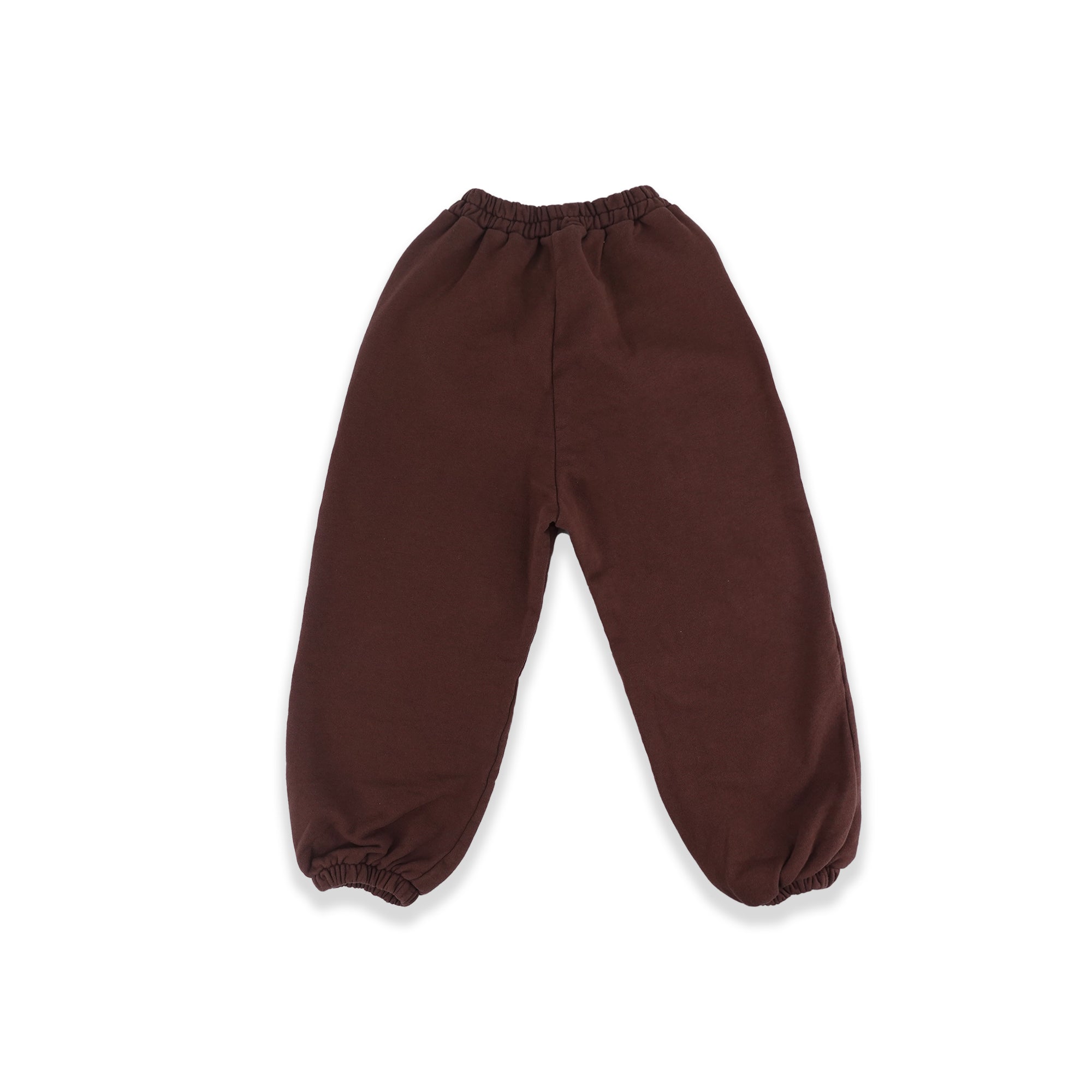 Boys & Girls Brown Cotton Trousers