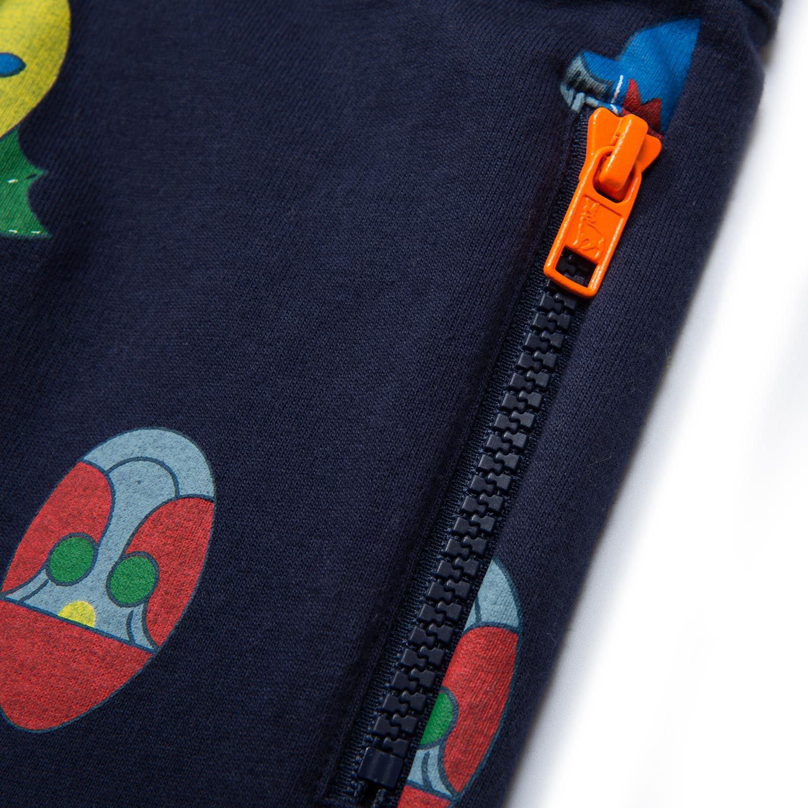 Rocky Boys Navy Blue Super Stella Heroes Printed Trousers - CÉMAROSE | Children's Fashion Store - 4