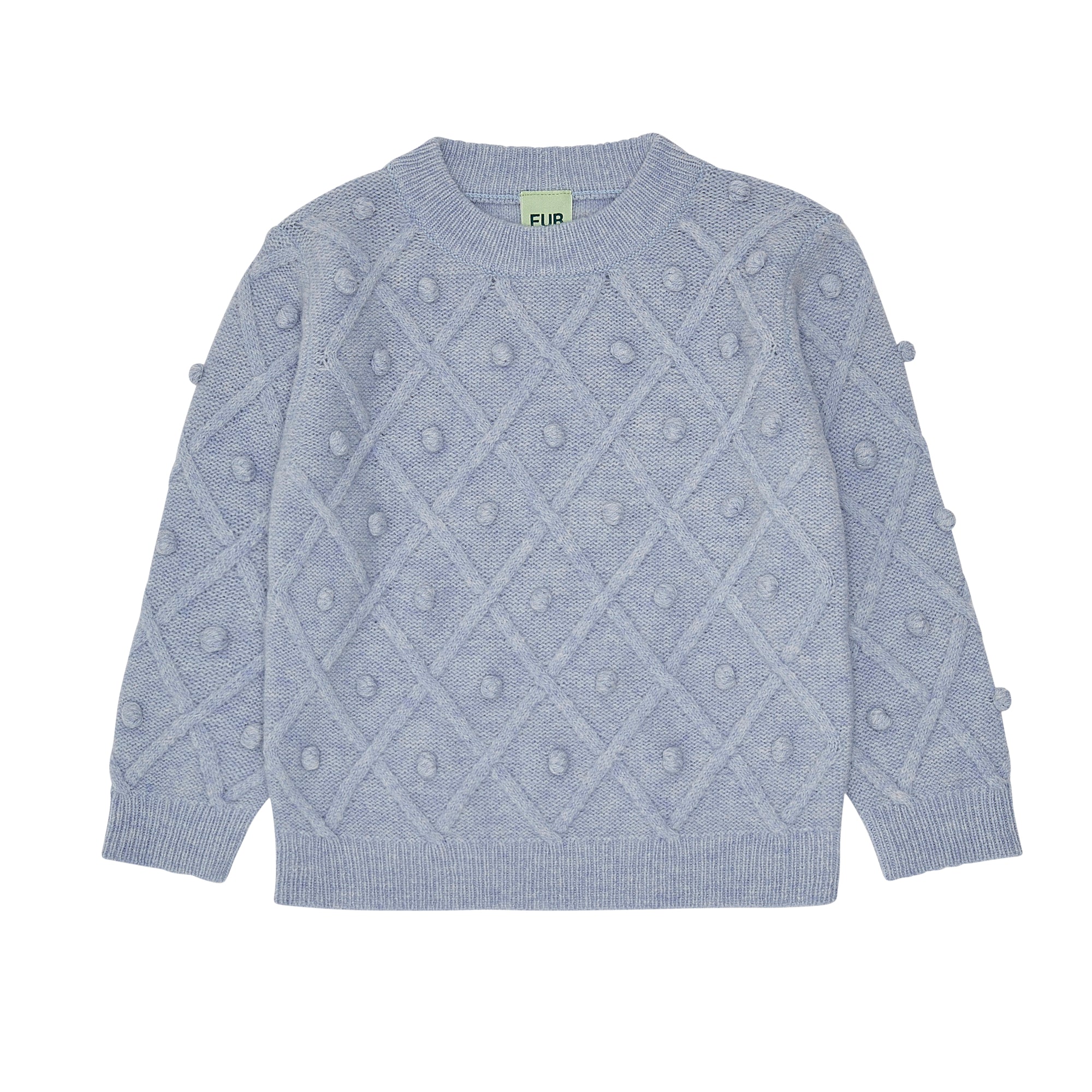 Boys & Girls Light Blue Wool Sweater