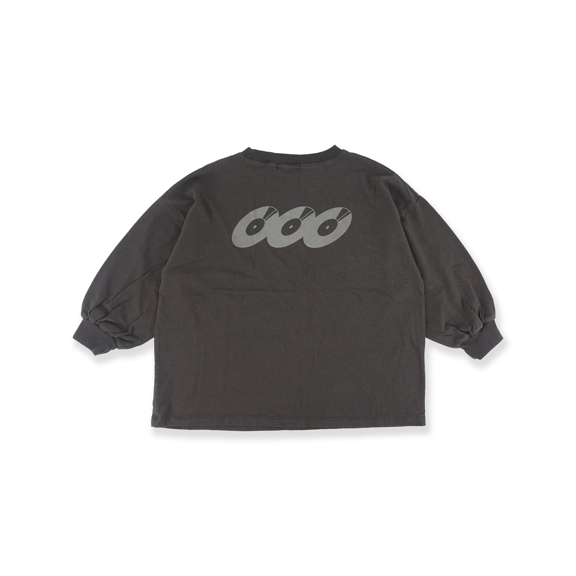 Boys & Girls Charcoal Cotton T-Shirt