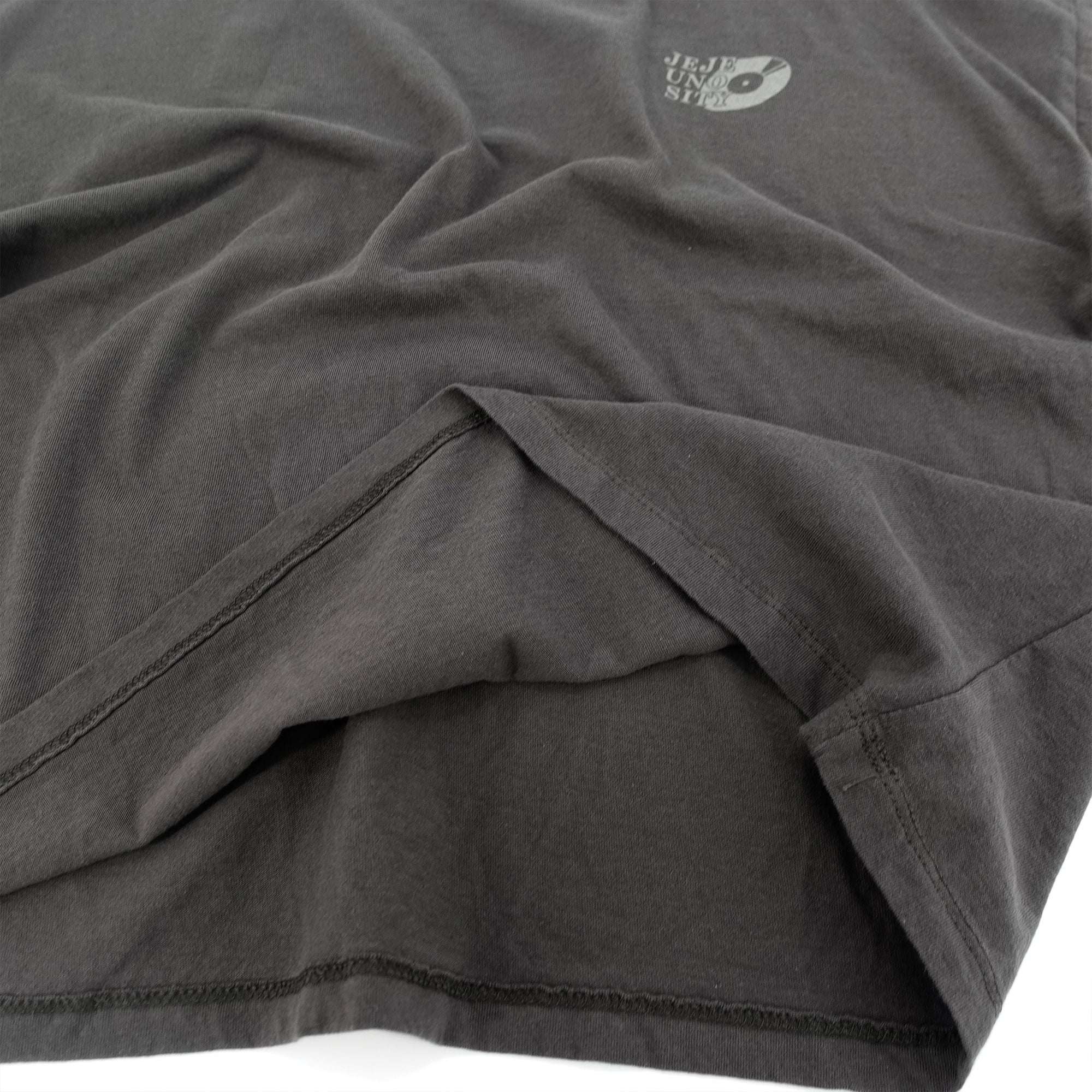 Boys & Girls Charcoal Cotton T-Shirt