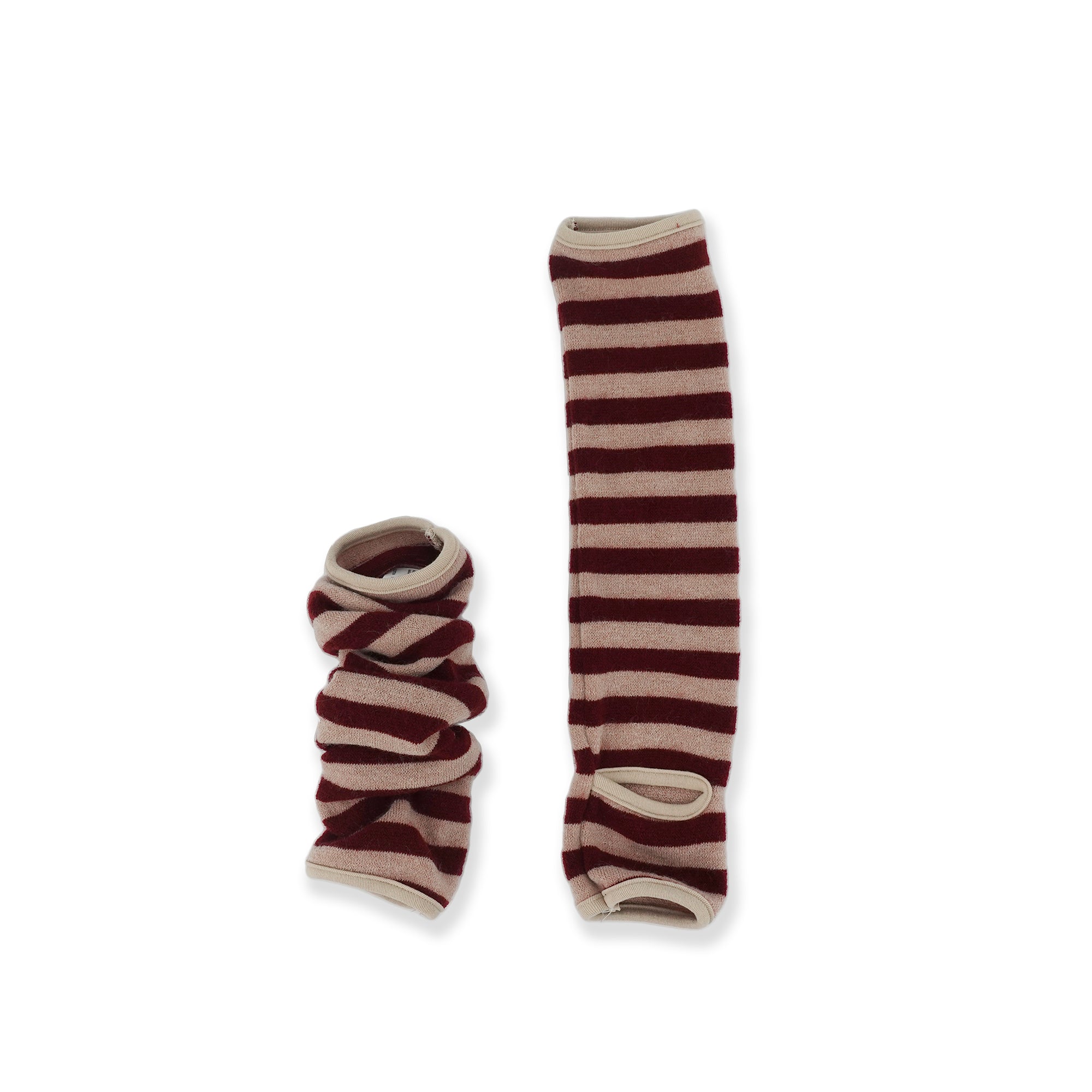 Boys & Girls Red Stripes Warm Up Socks
