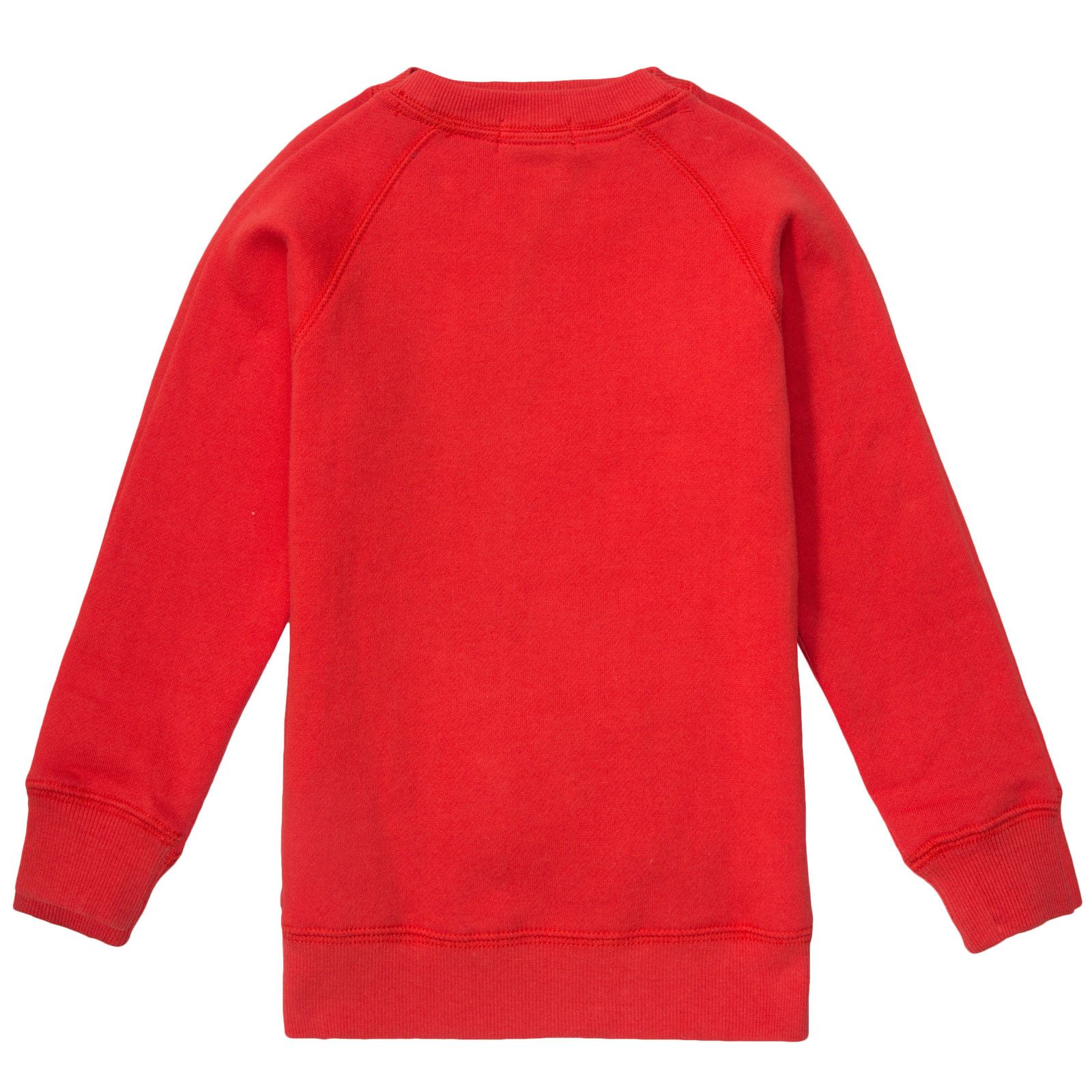 Billy Boys Red Prited Cotton Sweatshirt - CÉMAROSE | Children's Fashion Store - 2
