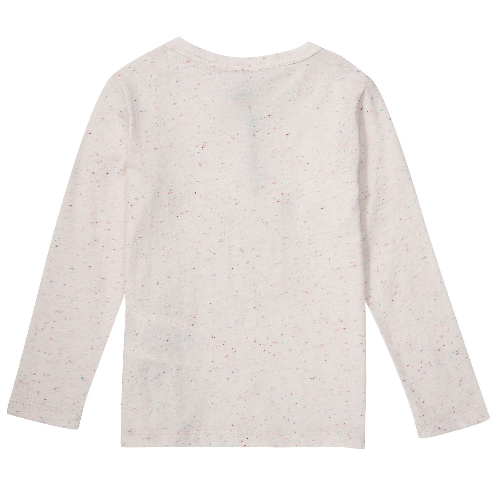 Georgie Baby Grey Cotton T-Shirt With Print Multicolor Flower Logo - CÉMAROSE | Children's Fashion Store - 2