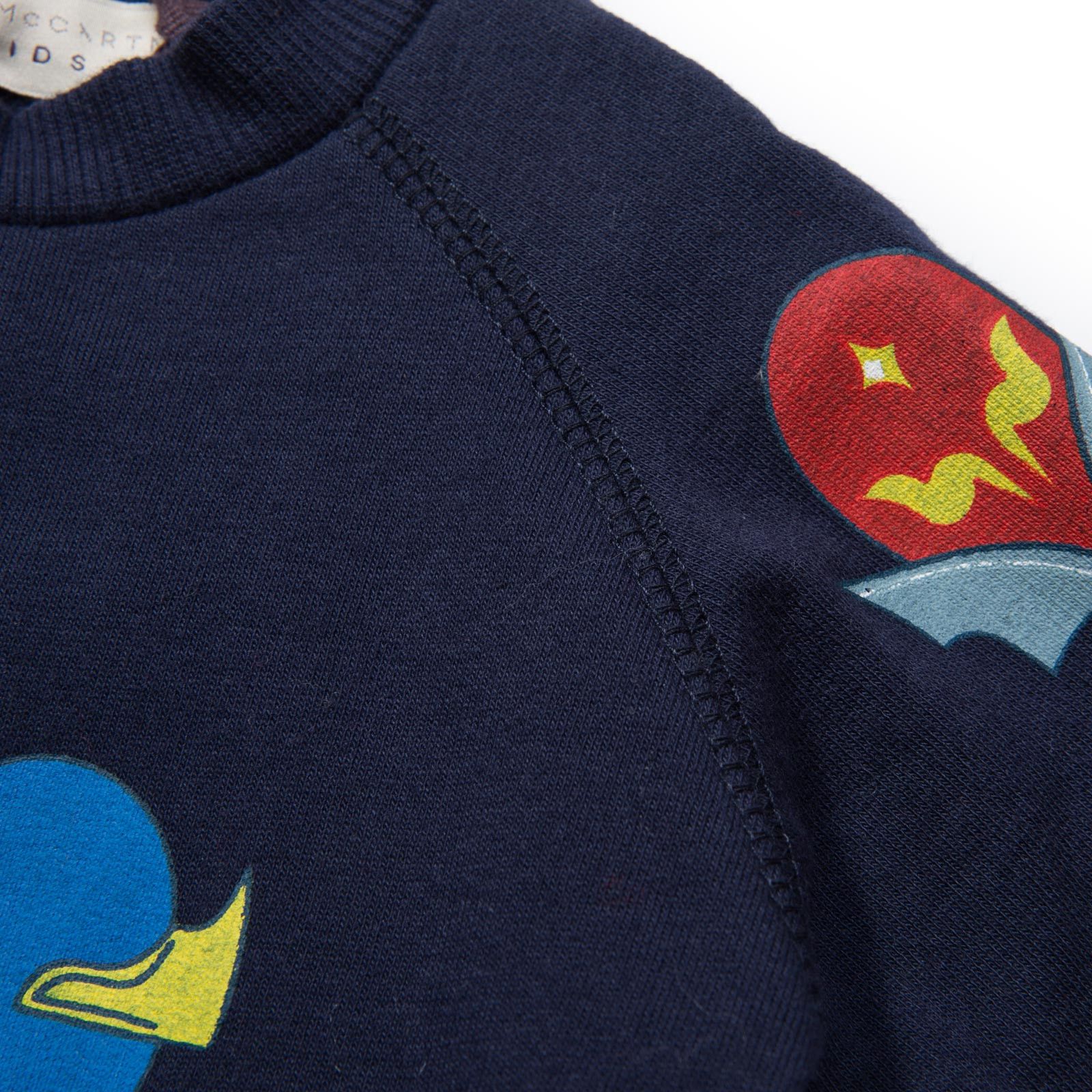 Billy Baby Blue Stella Super Heroes Printed Jersey Sweatshirt - CÉMAROSE | Children's Fashion Store - 3