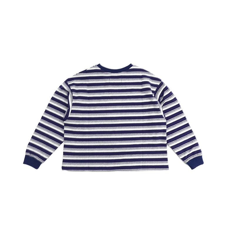 Boys & Girls Navy Logo Cotton T-Shirt