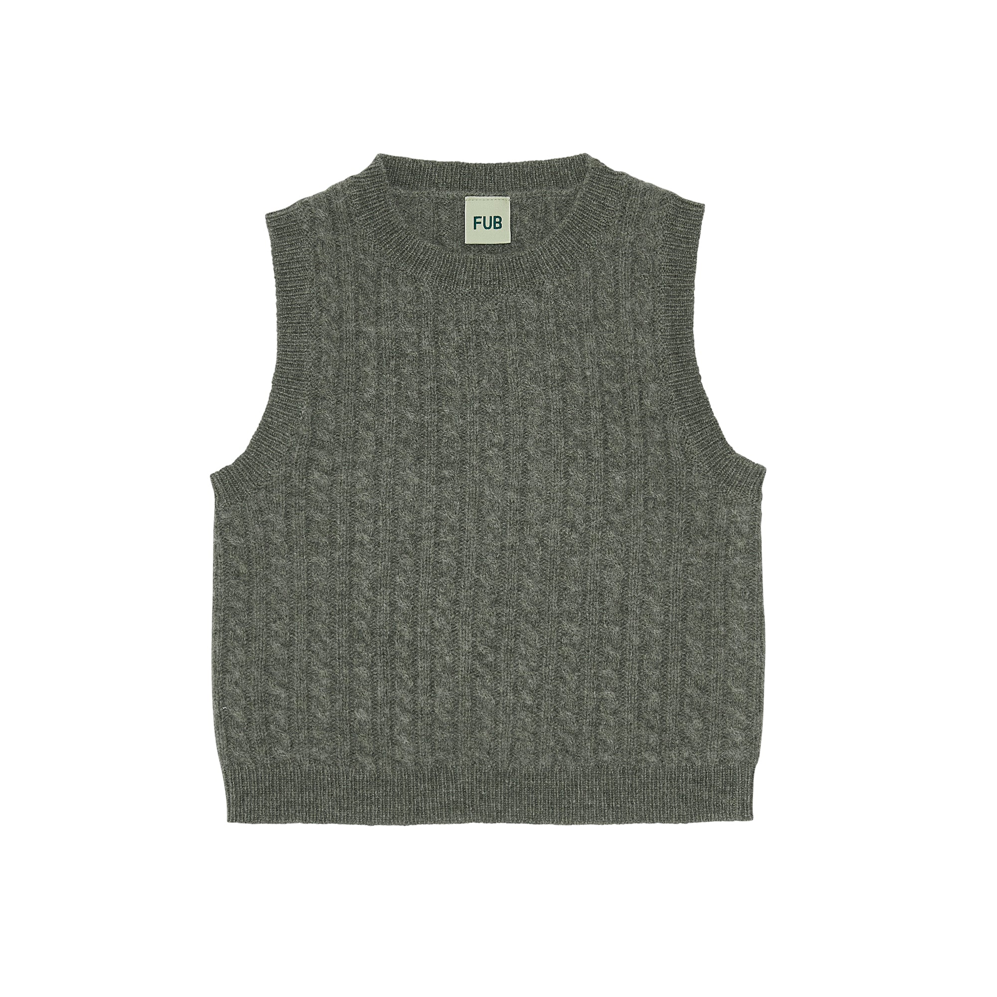 Boys & Girls Dark Green Wool Vest