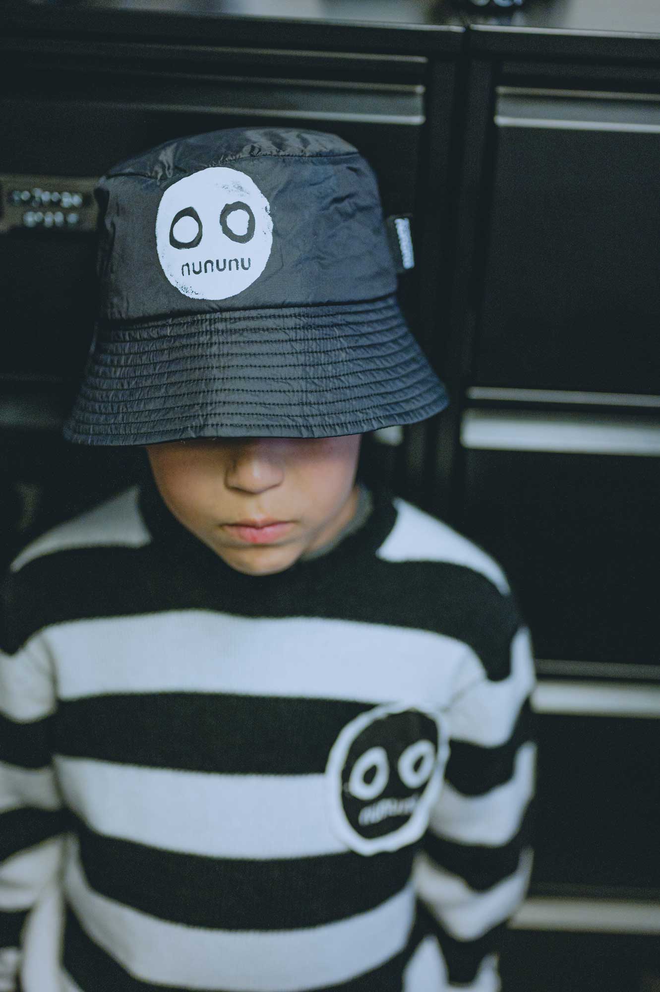 Boys & Girls Black Logo Hat