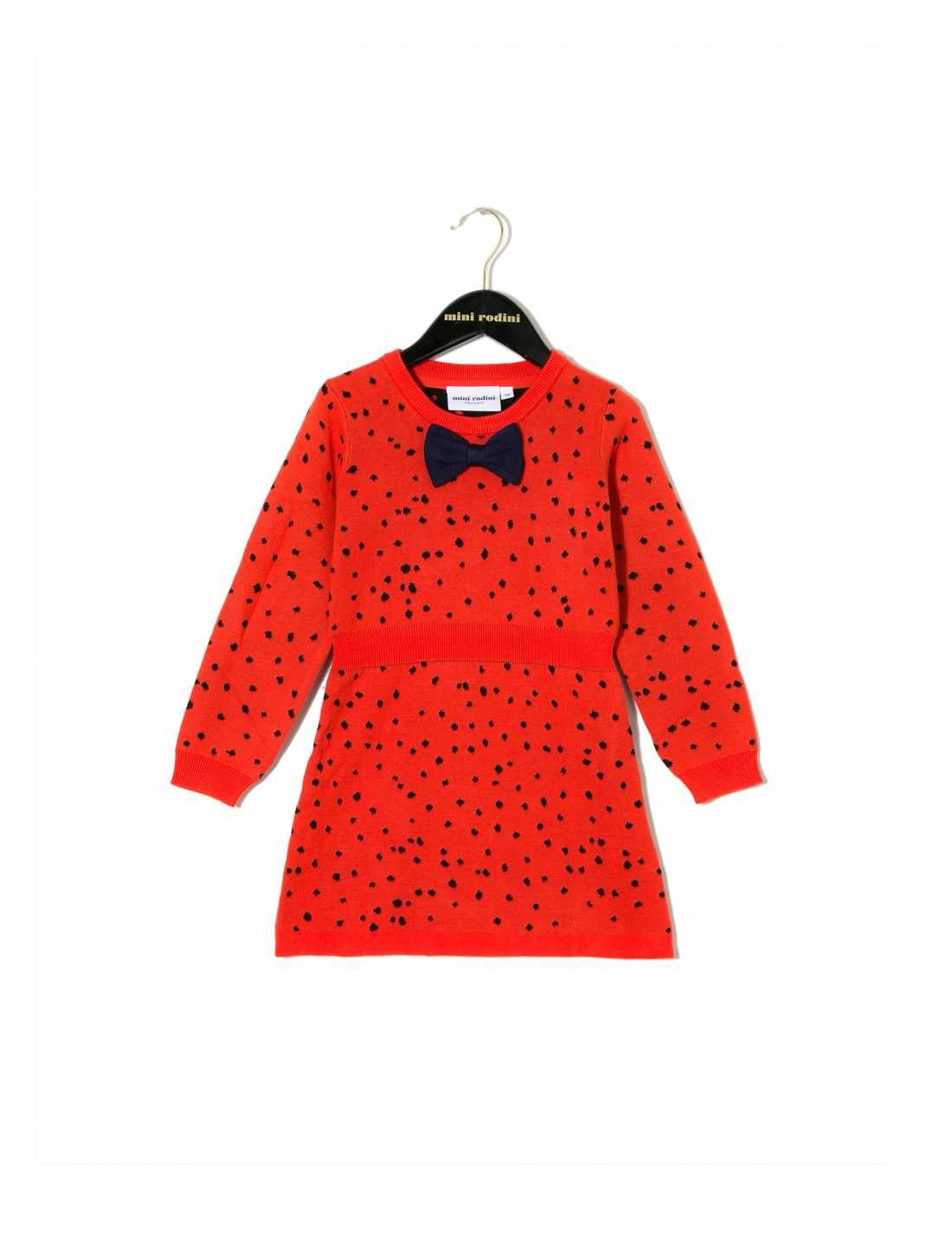 Knitted Dress Red - CÉMAROSE | Children's Fashion Store