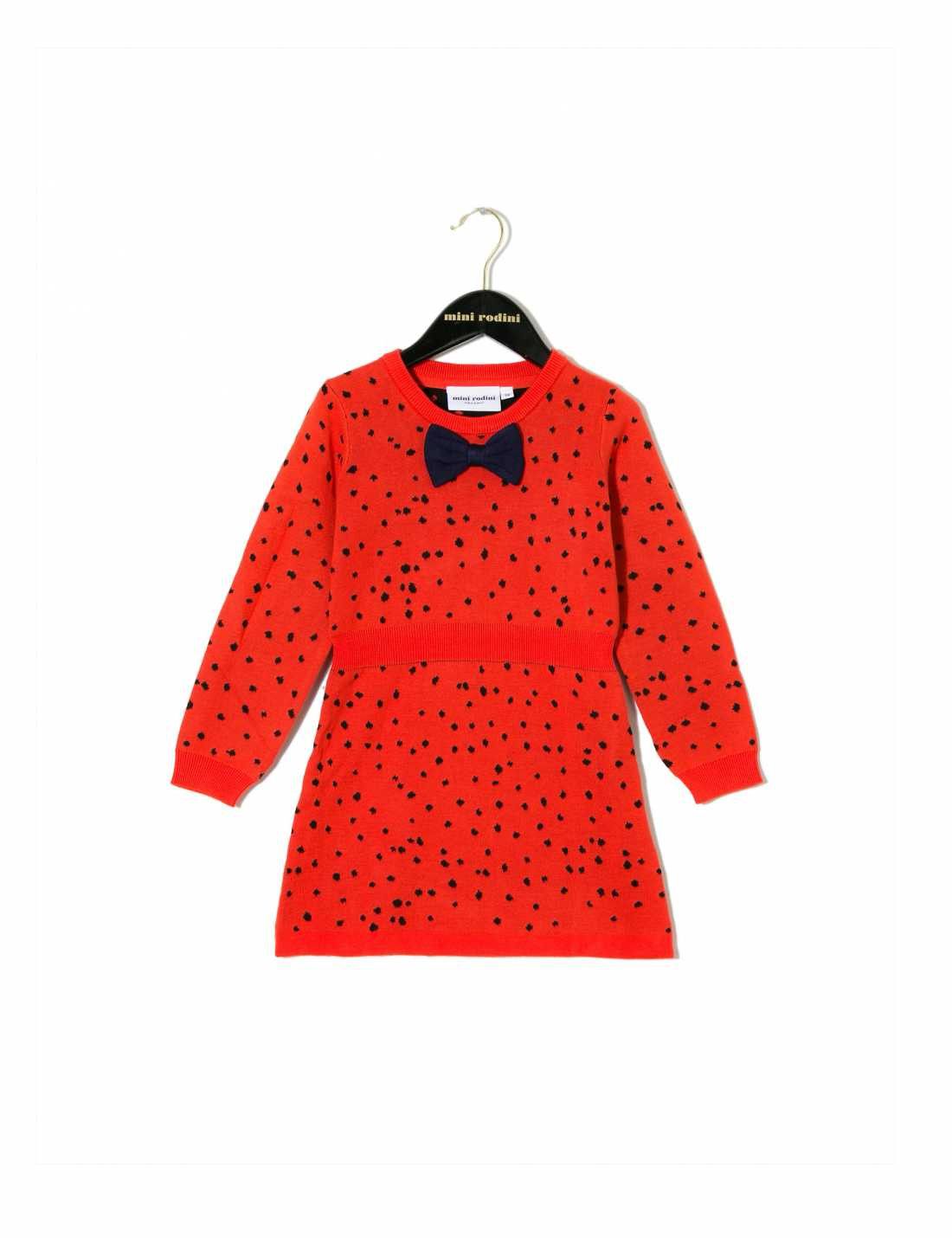 Knitted Dress Red - CÉMAROSE | Children's Fashion Store