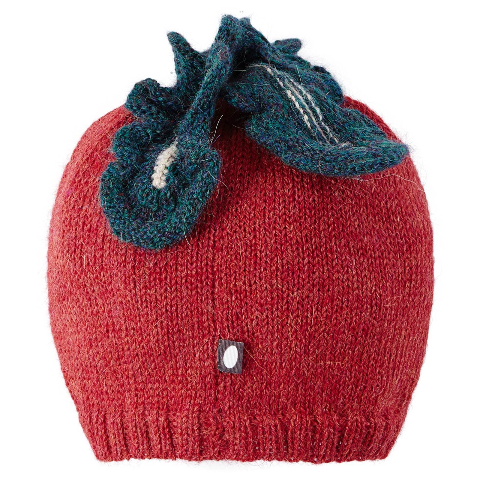Baby Red Alpaca Wool Knitted Radish Hat - CÉMAROSE | Children's Fashion Store - 2