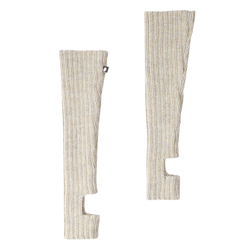 Baby Beige Alpaga Wool Stirrup leggings - CÉMAROSE | Children's Fashion Store