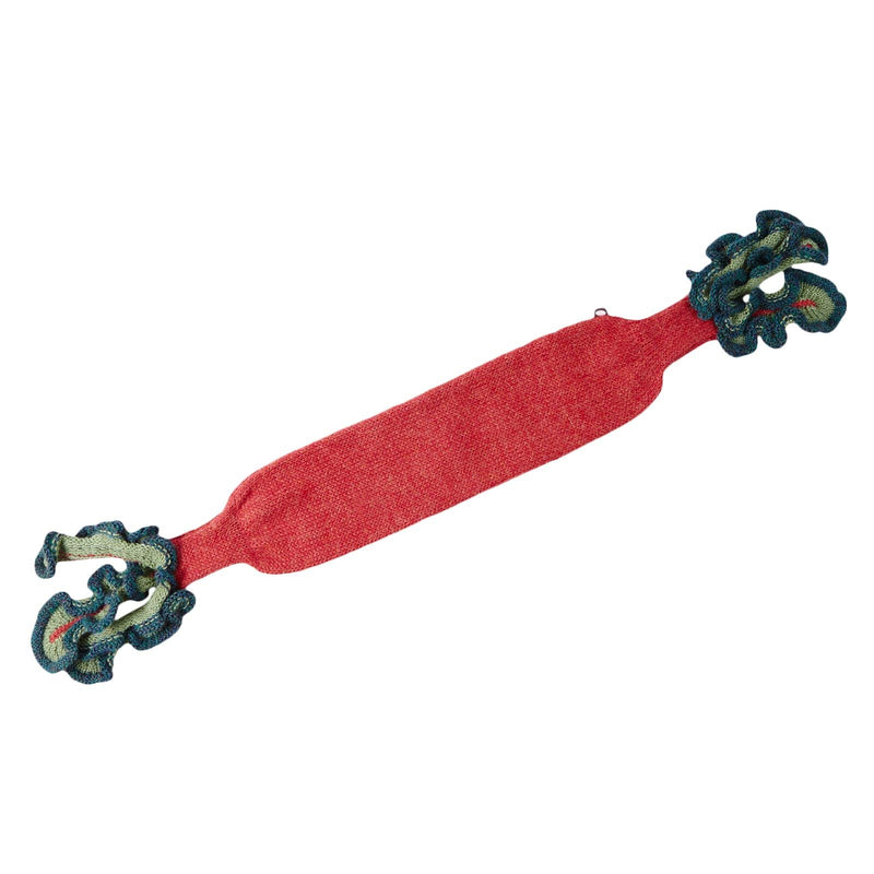 Baby Red Alpaca Wool Beet Trims Neck - CÉMAROSE | Children's Fashion Store - 4