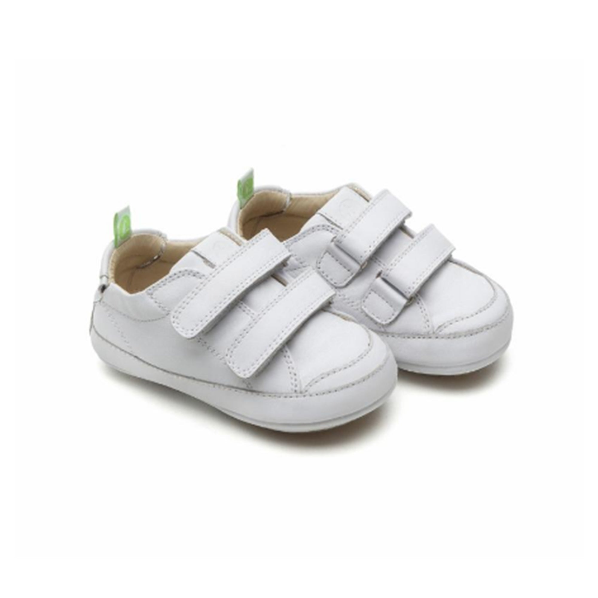 Baby White Leather Casual Shoes