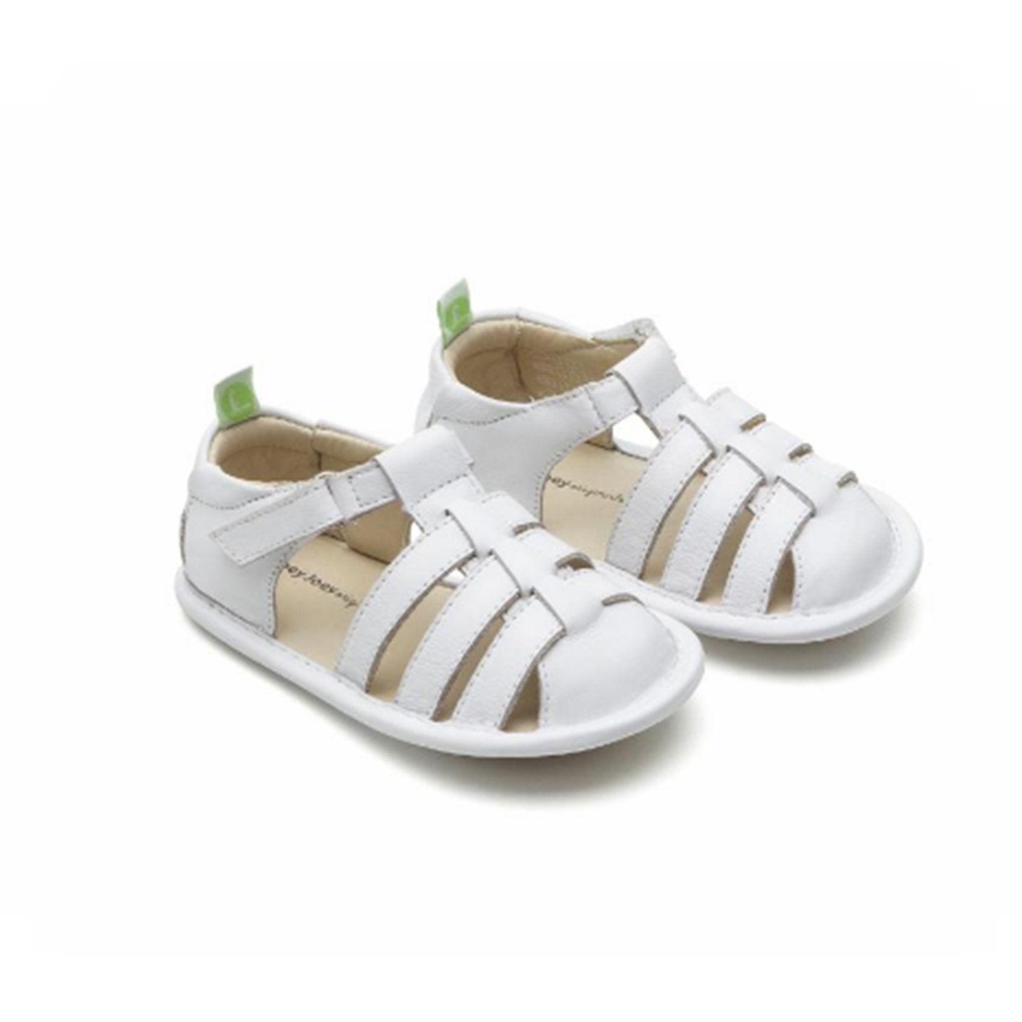Baby Girls White Leather Sandal