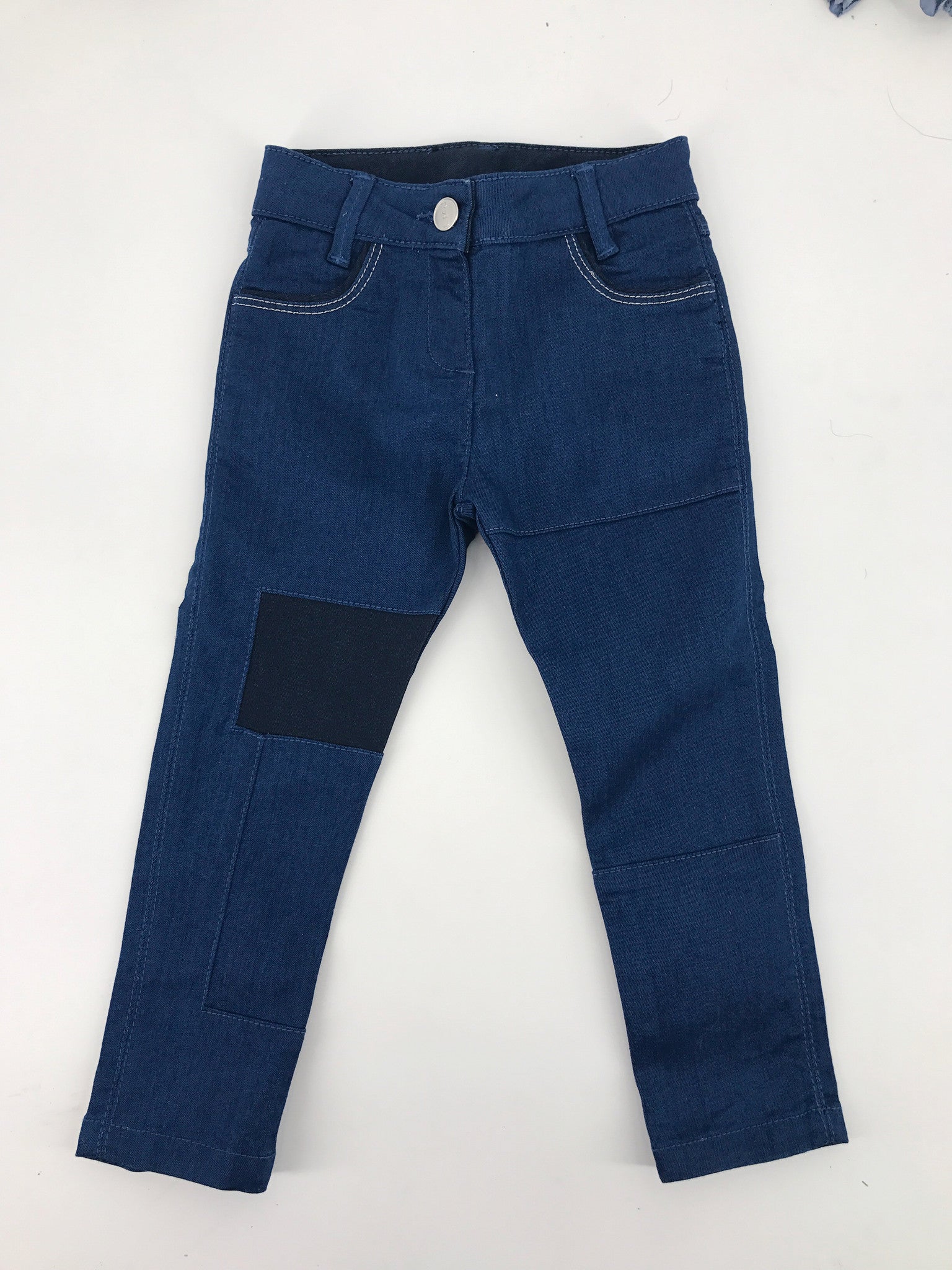 Boys Blue Denim Jeans - CÉMAROSE | Children's Fashion Store - 1