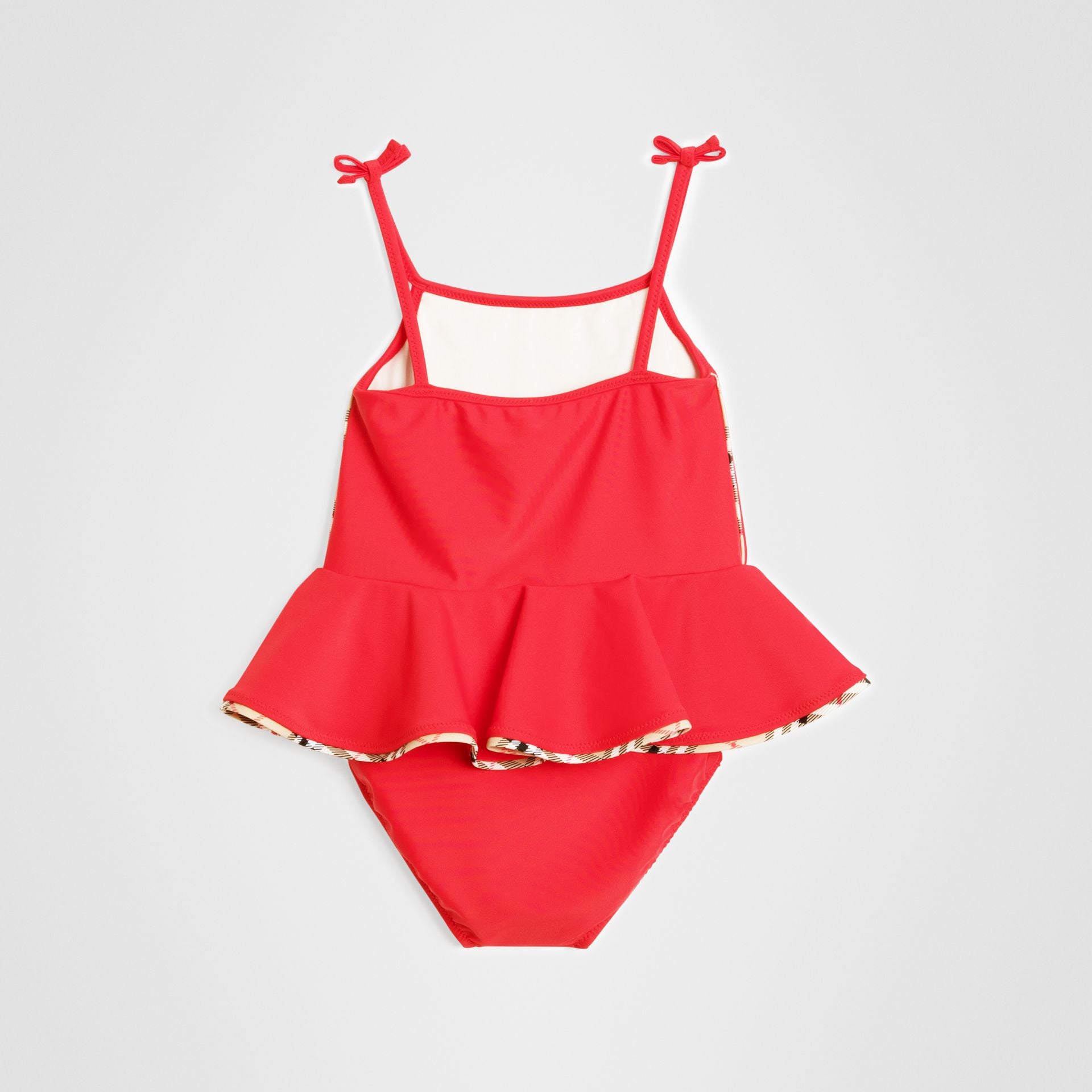 Baby Girls Poppy Red Swimwear