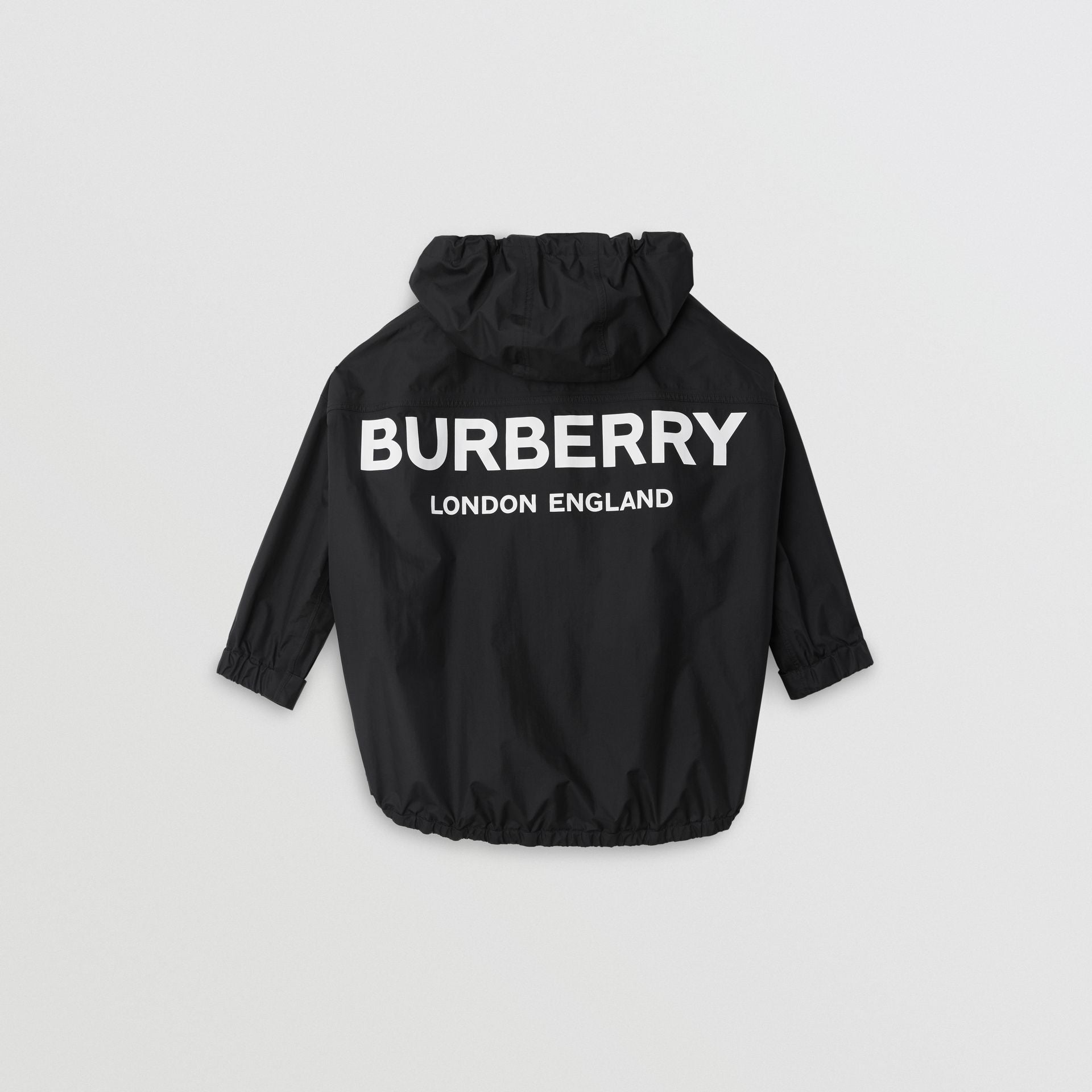 Boys Black Logo Jacket