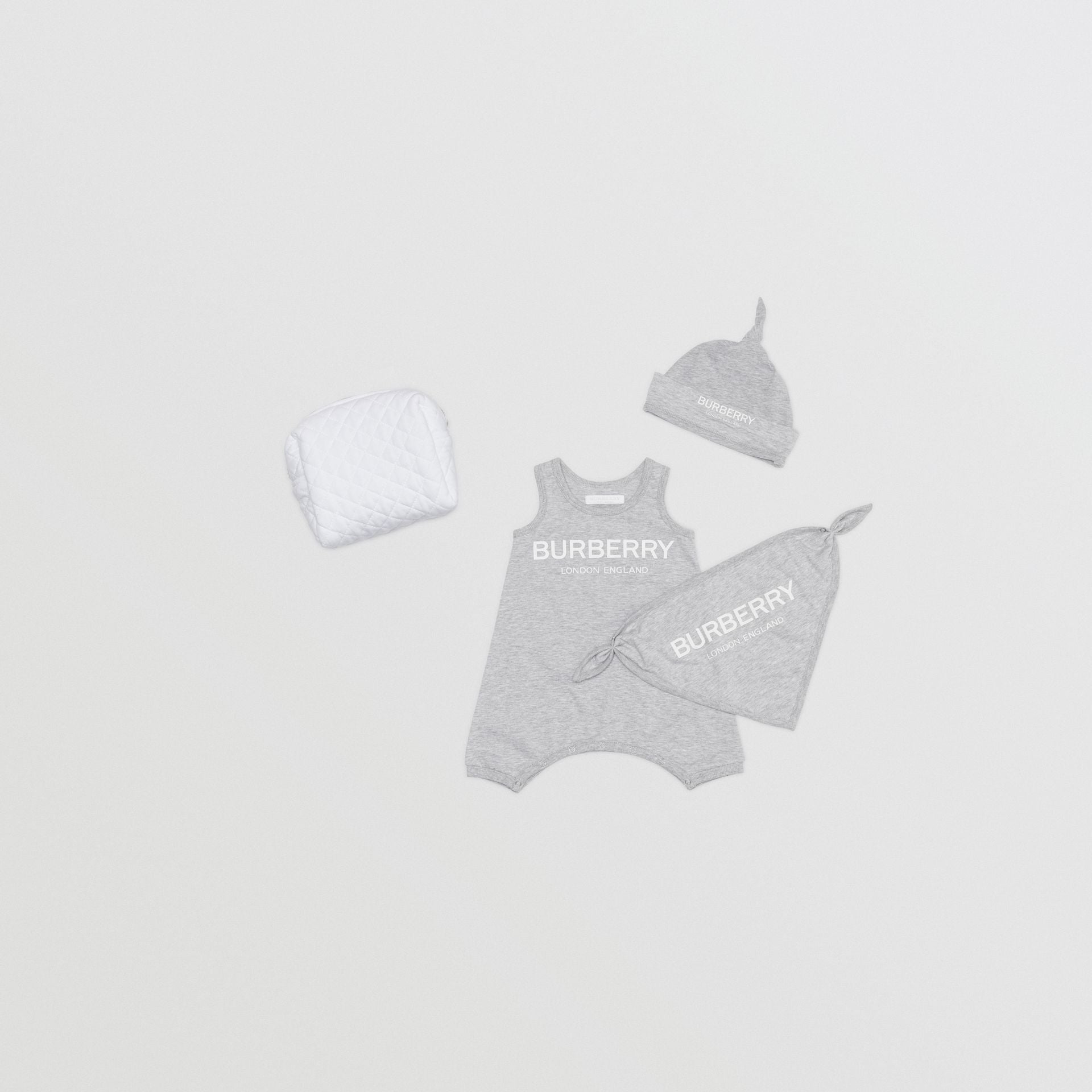 Baby Boys & Girls Grey Cotton Sets