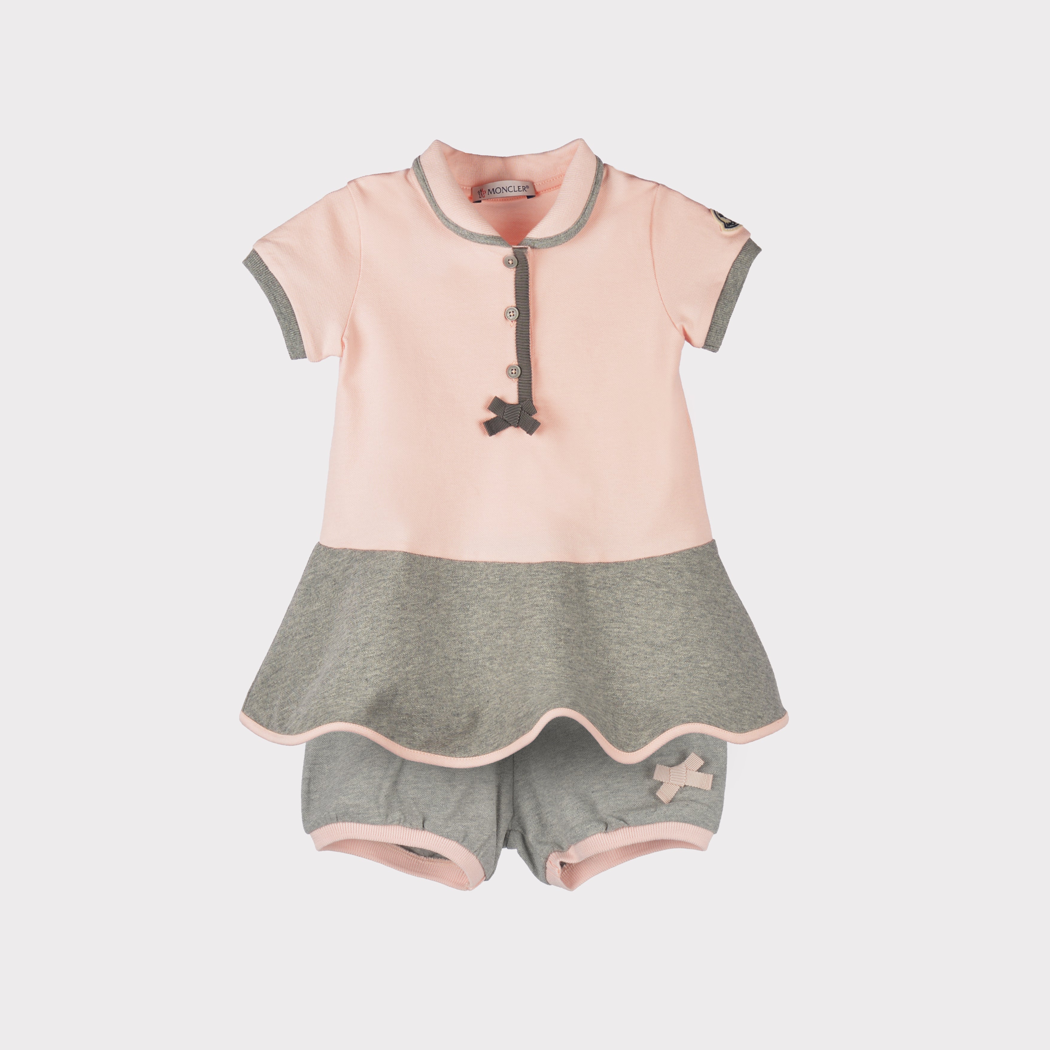 Baby Girls Pink Grey Sets