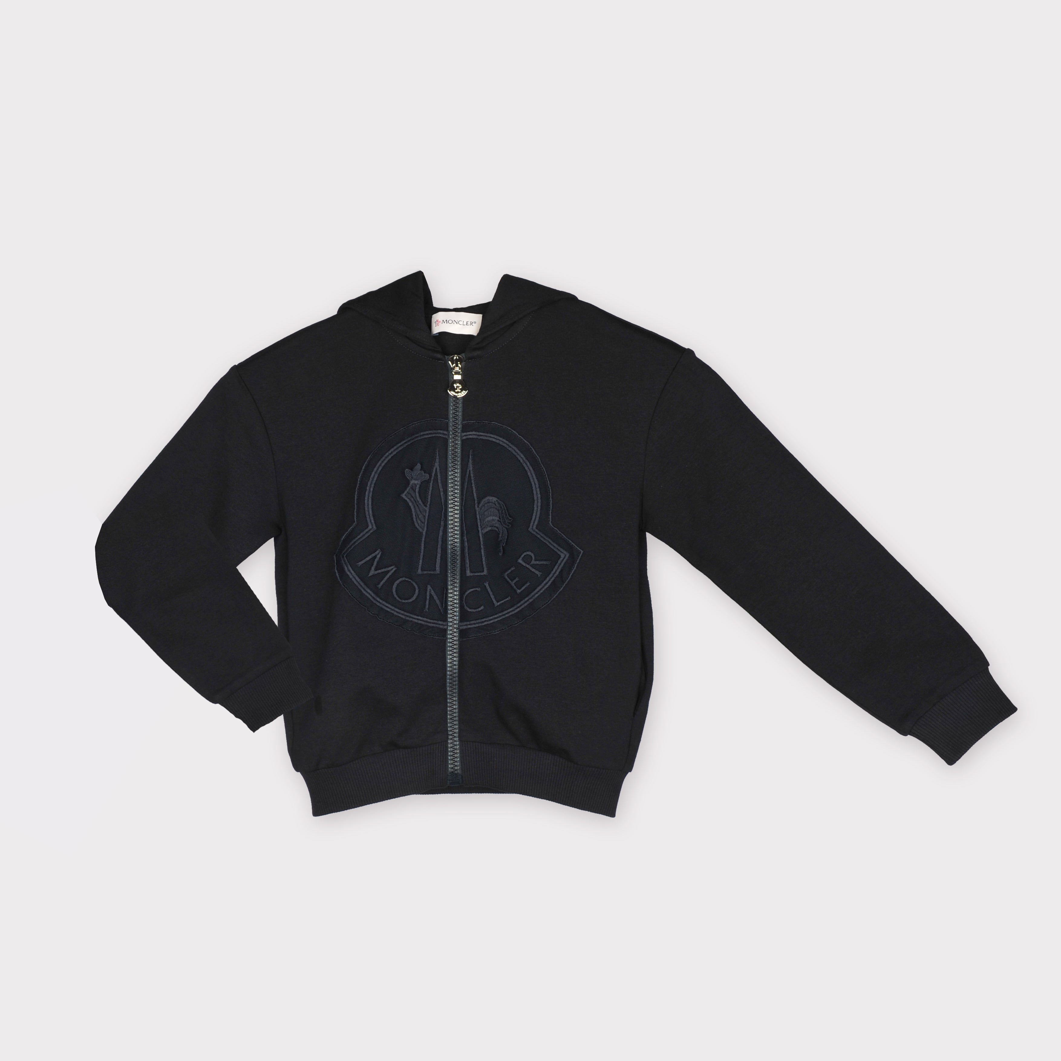 Girls & Boys Black "MAGLIA" Cardigan