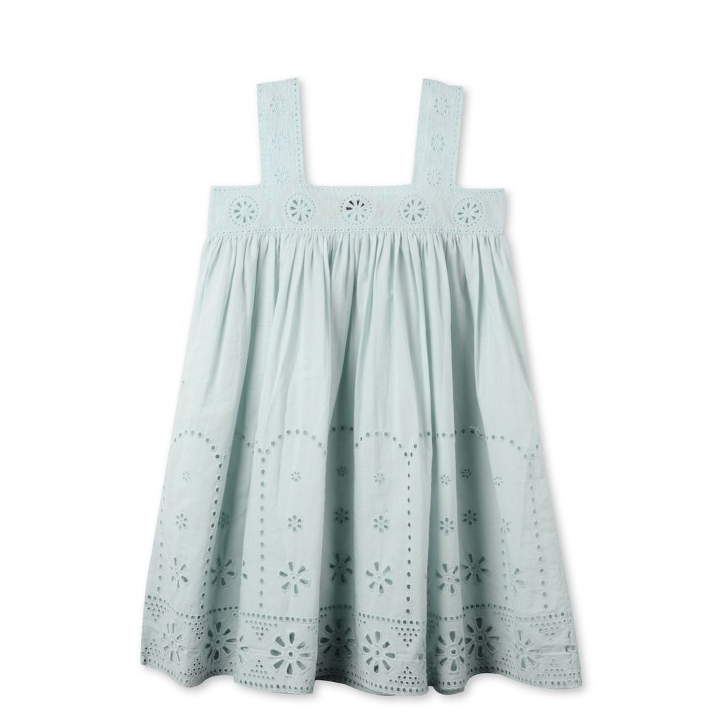 Girls  Spearmint Green Woven Dress